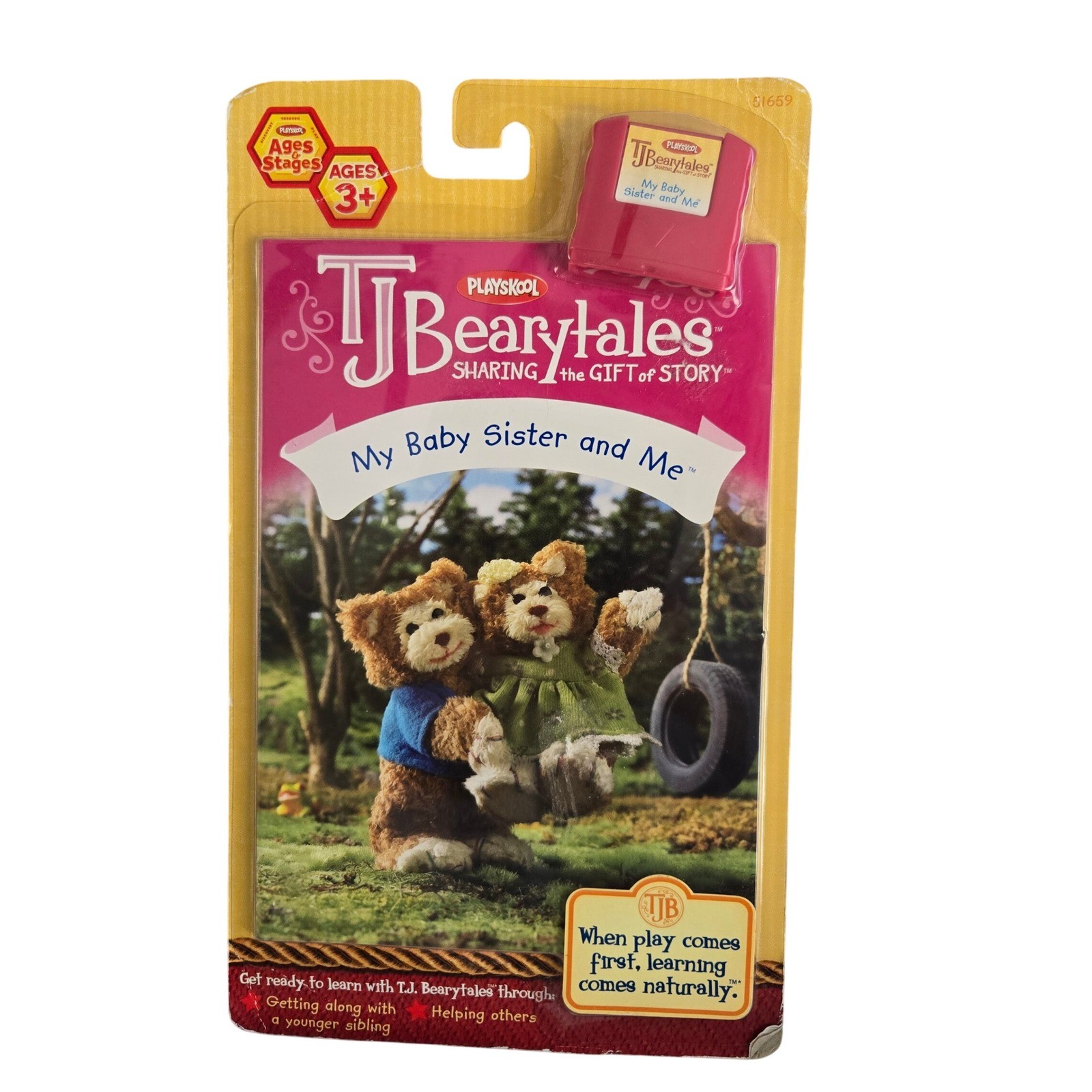 Playskool TJ Bearytales My Baby Sister and Me Educational Game Ages 3+ Vintage