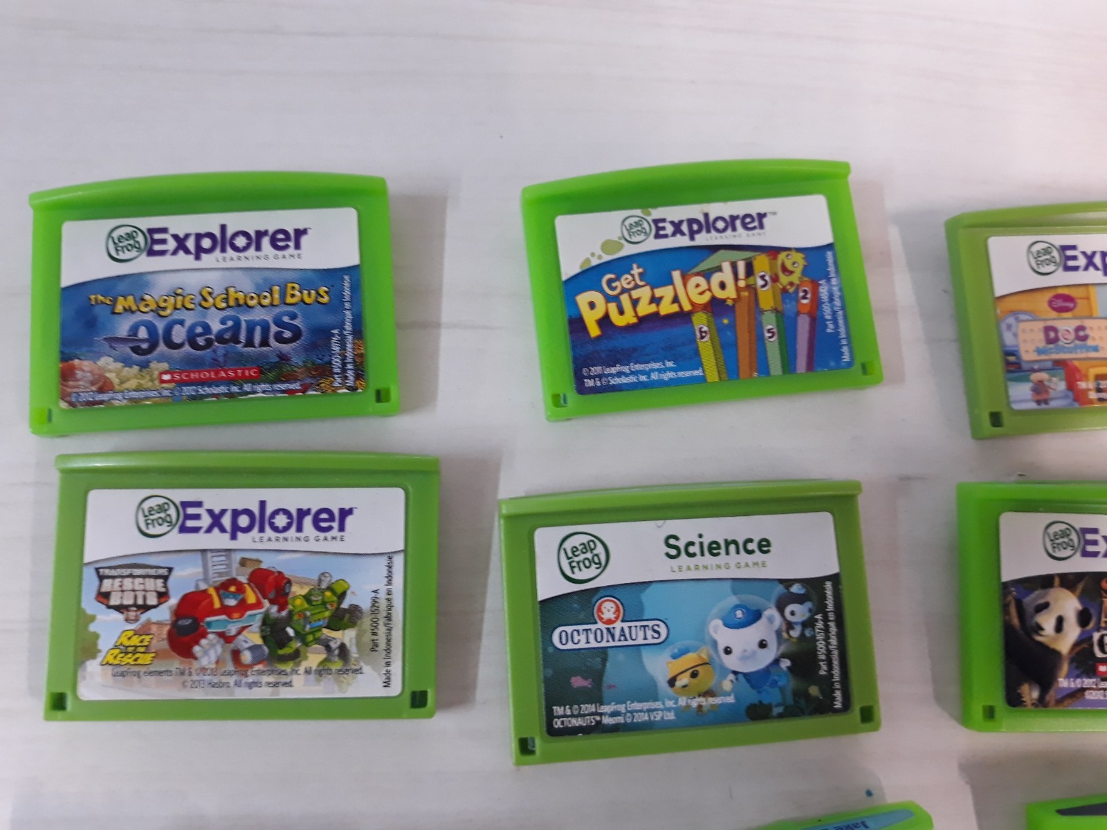 10 Leap Frog LeapPad Explorer Learning Game lot LeapPad 1 2 3 Plus Extra