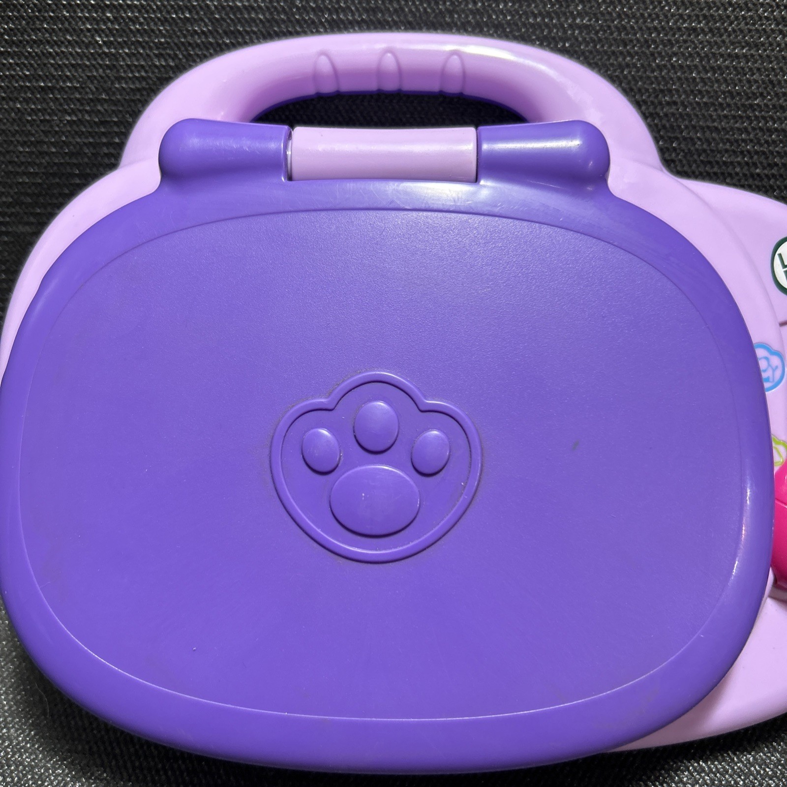 Leap Frog My Own Leaptop Laptop 2010 Purple Pink w/Cord. Tested Works Great