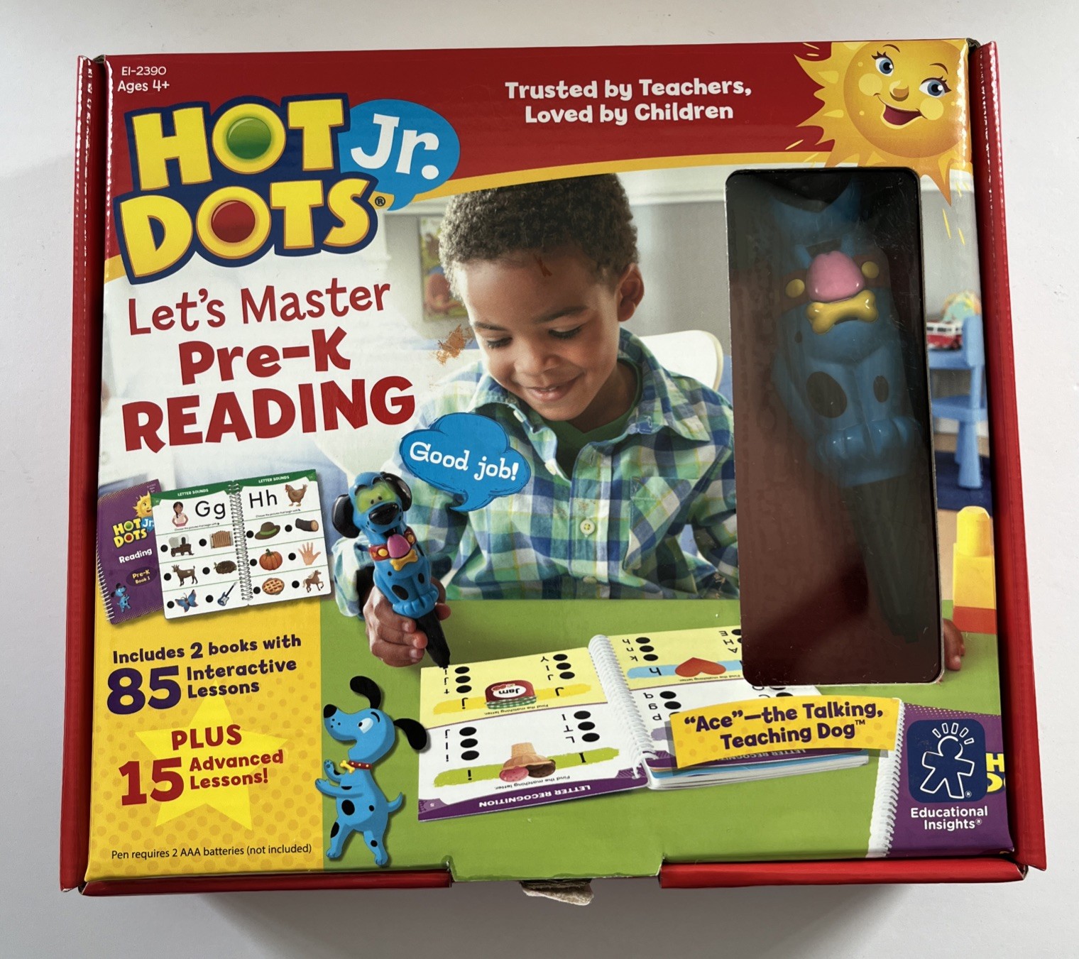 Hot Dots Jr Pre K Learning Toy Interactive Reading Skills Confidence Building