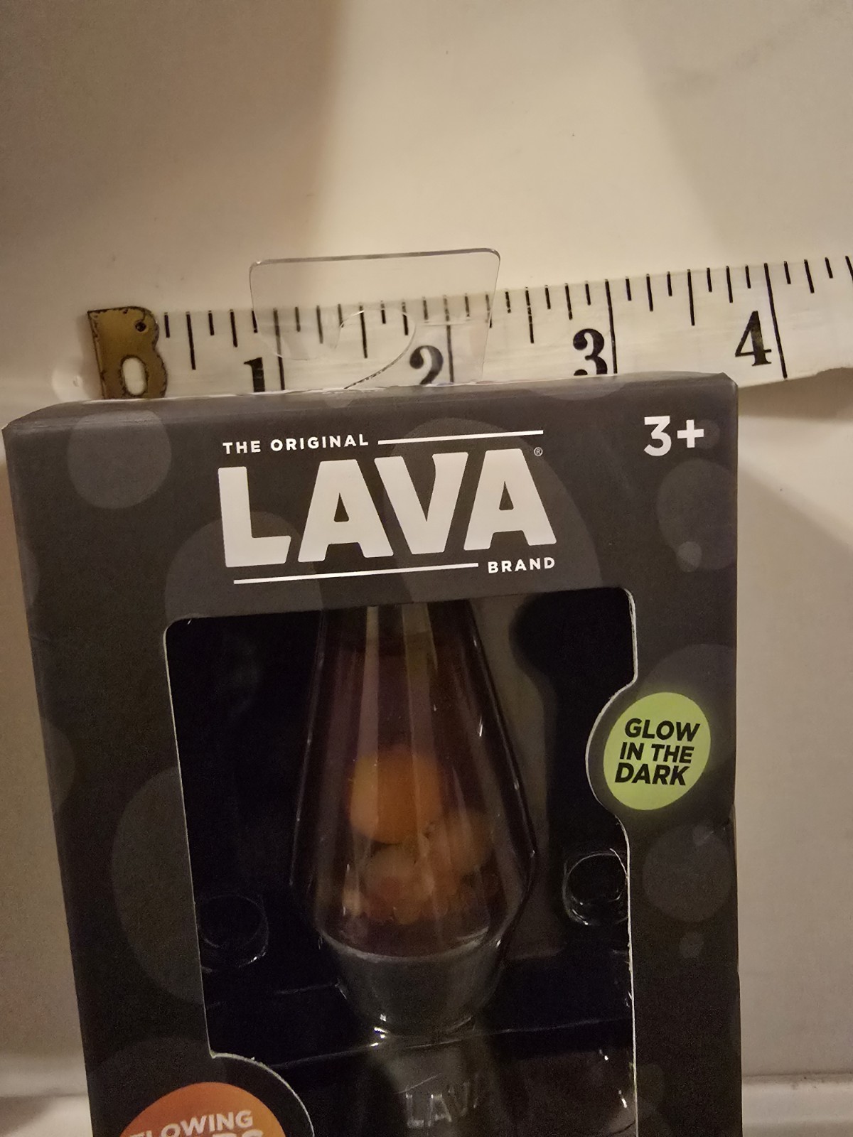 New SEALED Authentic Schylling Needoh Lava Lamp Squish N Flow Toy Orange Purple