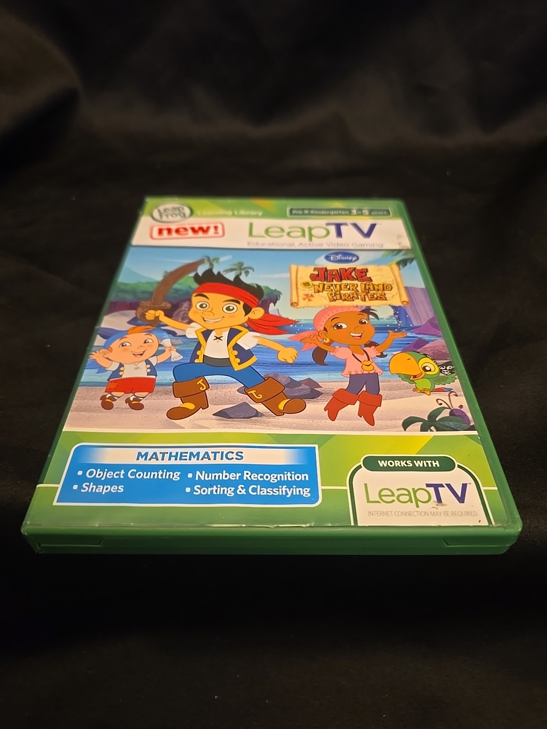 Leap Frog Leap TV Jake Never Land Pirates Game Complete