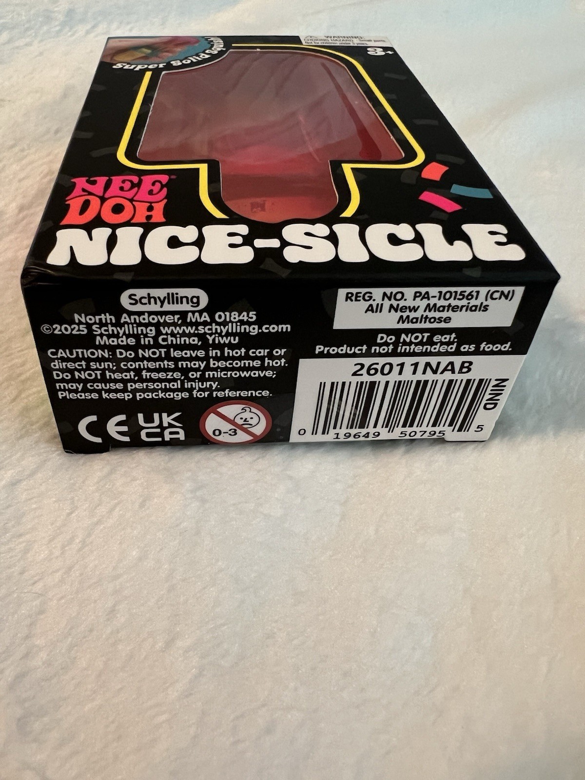 Needoh NICE-SICLE Popsicle Nicesicle Brand New- Orange Genuine/Authentic Viral