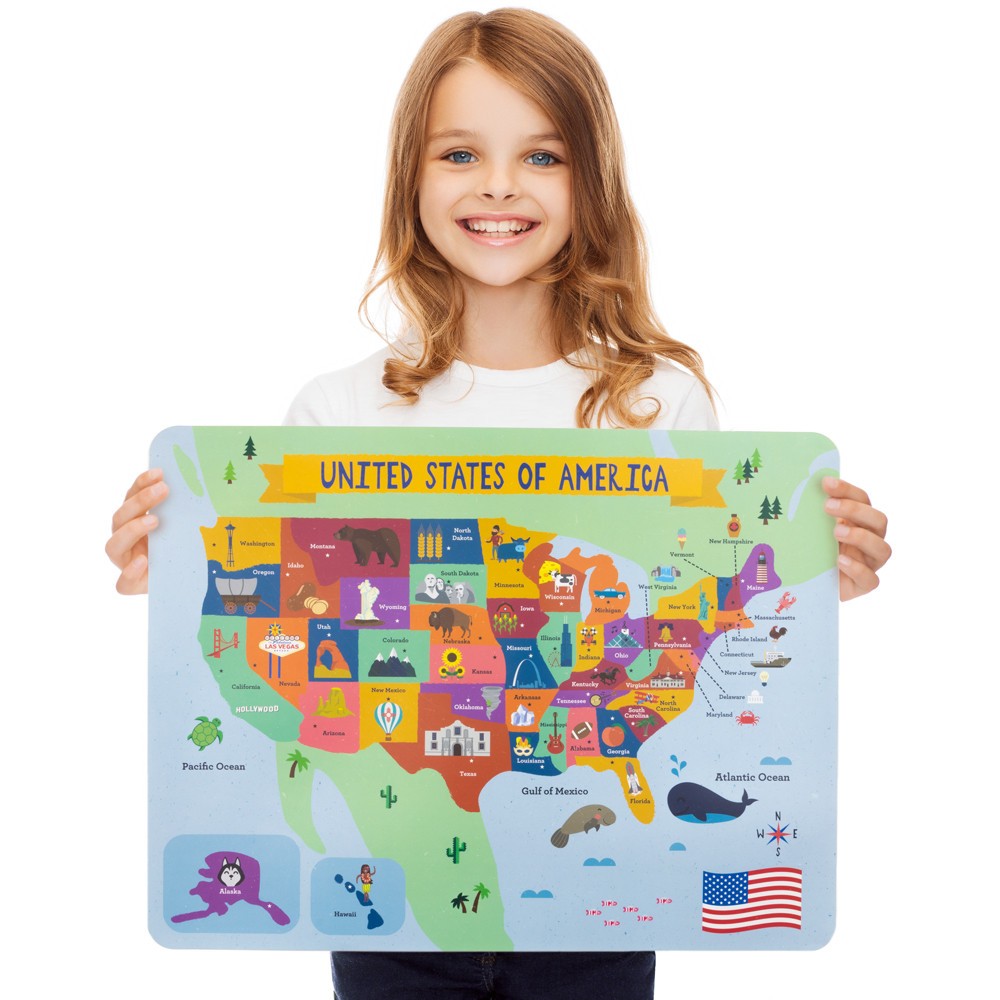 8 Classroom Poster Set With Potrait & Landscape Views – Large 22 x 17 Inch Size!