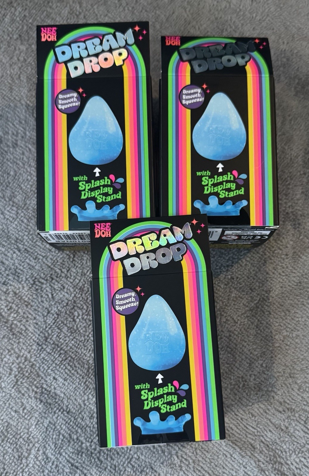 Viral NEEDOH Dream Drop Set of 3 Blue, Pink RARE, Purple DREAMDROPS Authentic