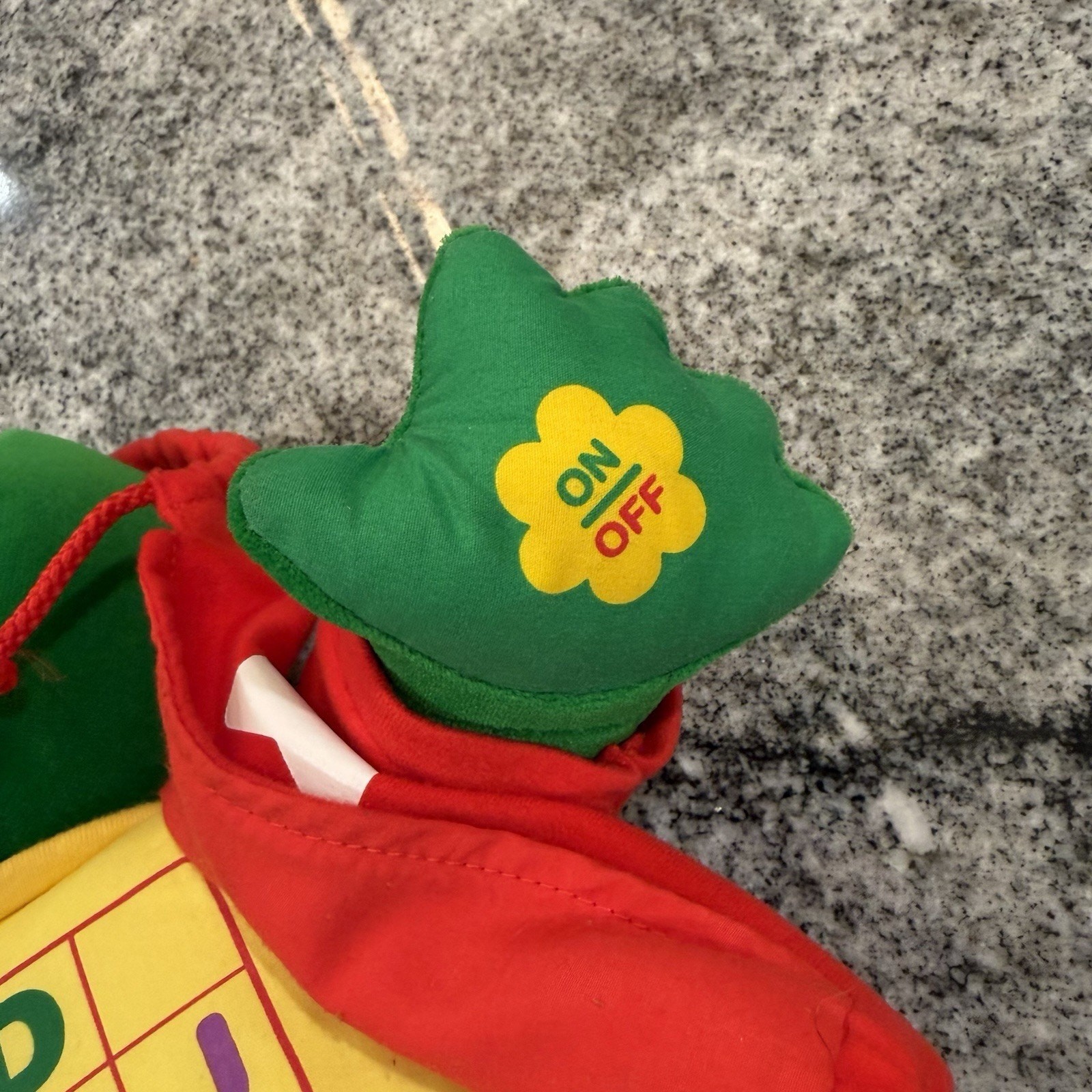2000 LeapFrog- Read & Sing Little Leap- ABC Interactive Plush Tested/Works Sings