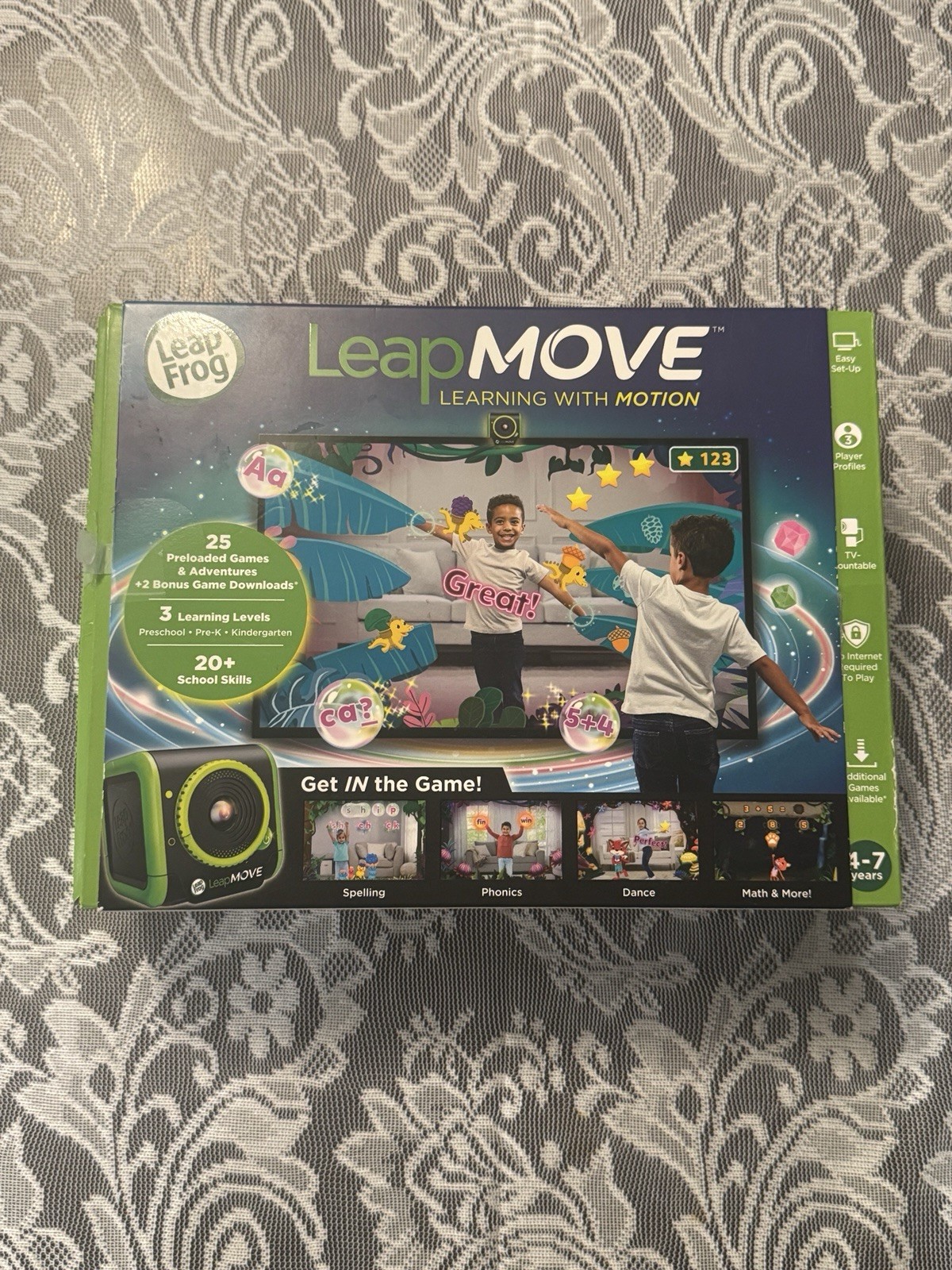 LeapFrog LeapMove Learning with Motion Electronic Learning System Ages 4-7