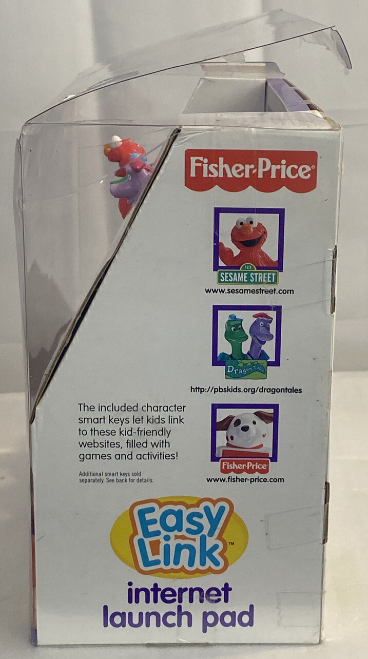 Fisher Price Easy Link Internet Launch Pad Elmo Sesame Street New 2007 Ages 3+