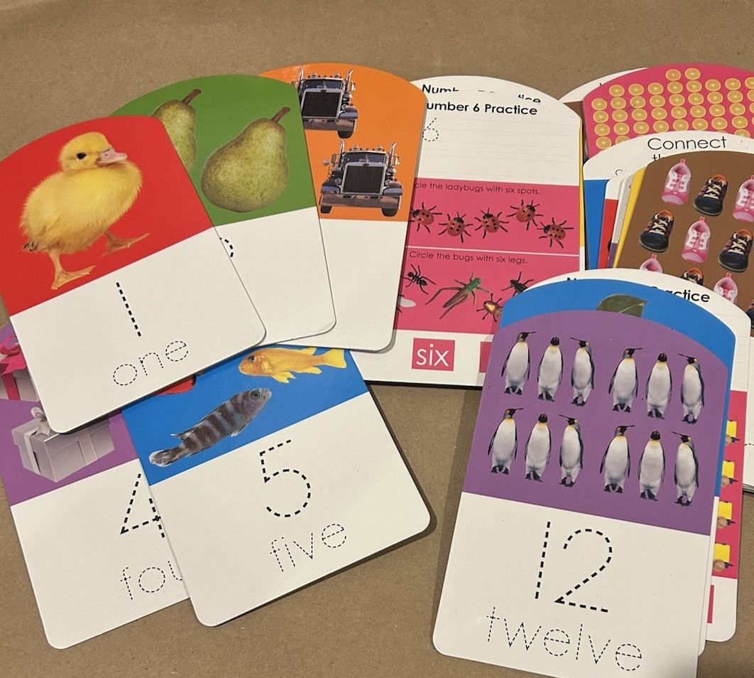 Let’s Count – Set of 26 Learn How To Count & Write Numbers Ages 3 and Up