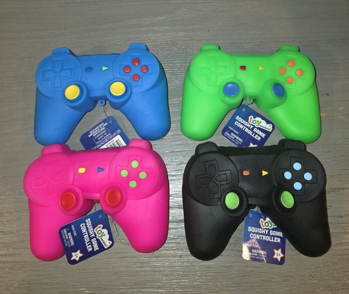 Sunny Days Toymendous Large Squishy Game Controller NEW Squeezy