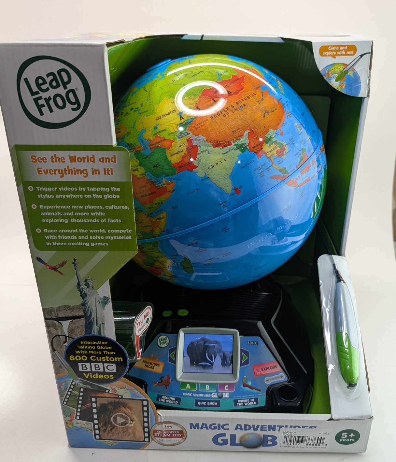 LeapFrog Magic Adventures Globe Interactive World Navigation – Please Read