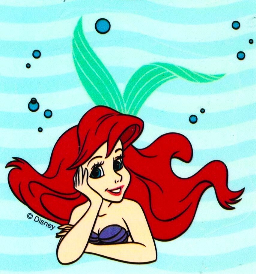 14 Vinyl Window Clings, Disney’s “The Little Mermaid”. Ariel, Ursula, Triton