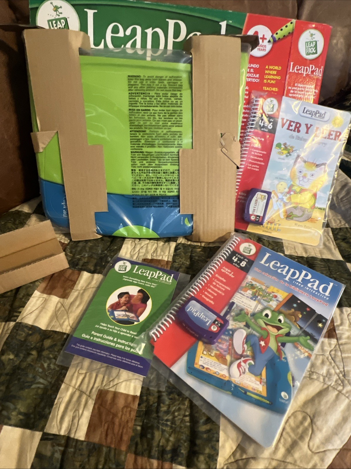 LeapFrog LeapPad Learning System- New! – Reading Phonics In English & SPANISH