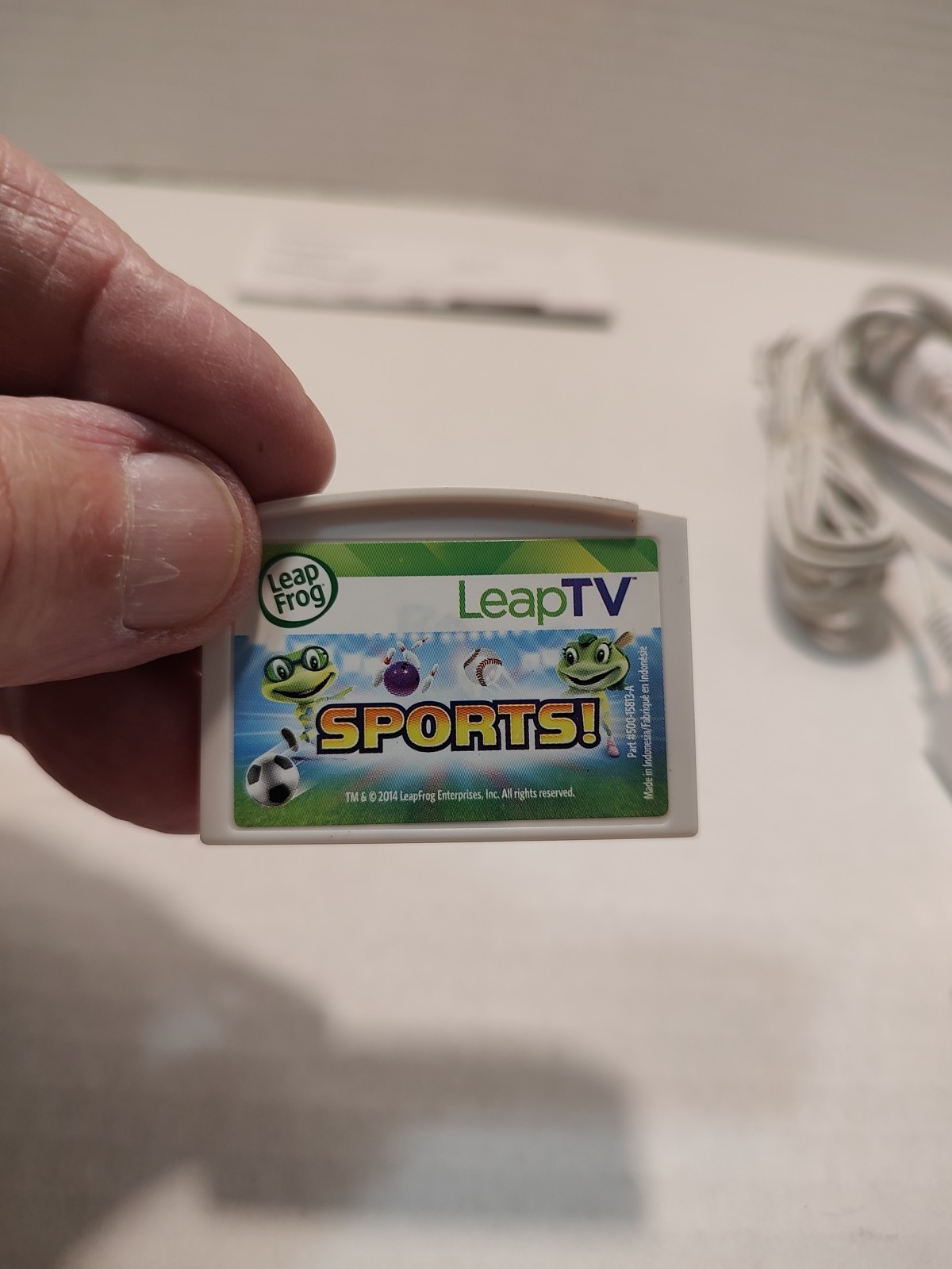 🔥 LeapFrog LeapTV Educational Active Video Gaming System Console w/ Sports Game