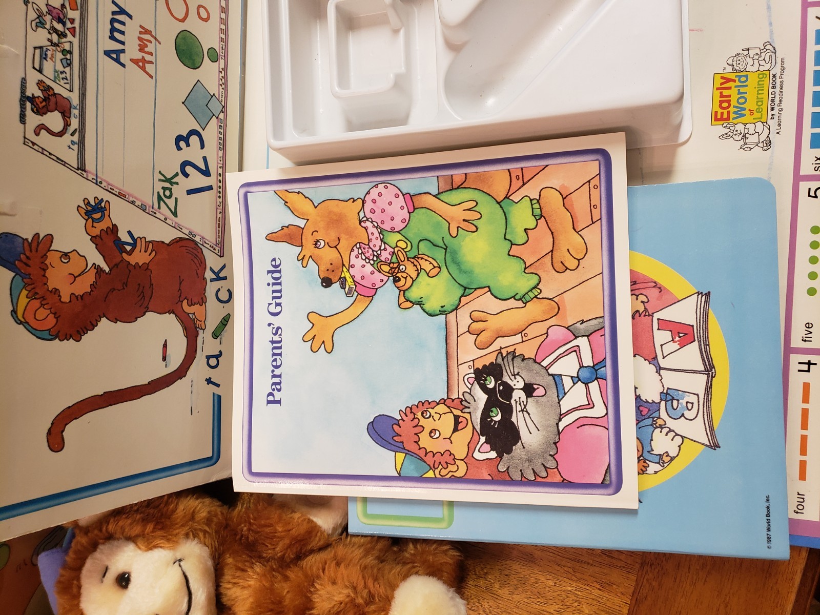 Vintage 1987 World Book Early World of Learning Nice Boxed Set Homeschool