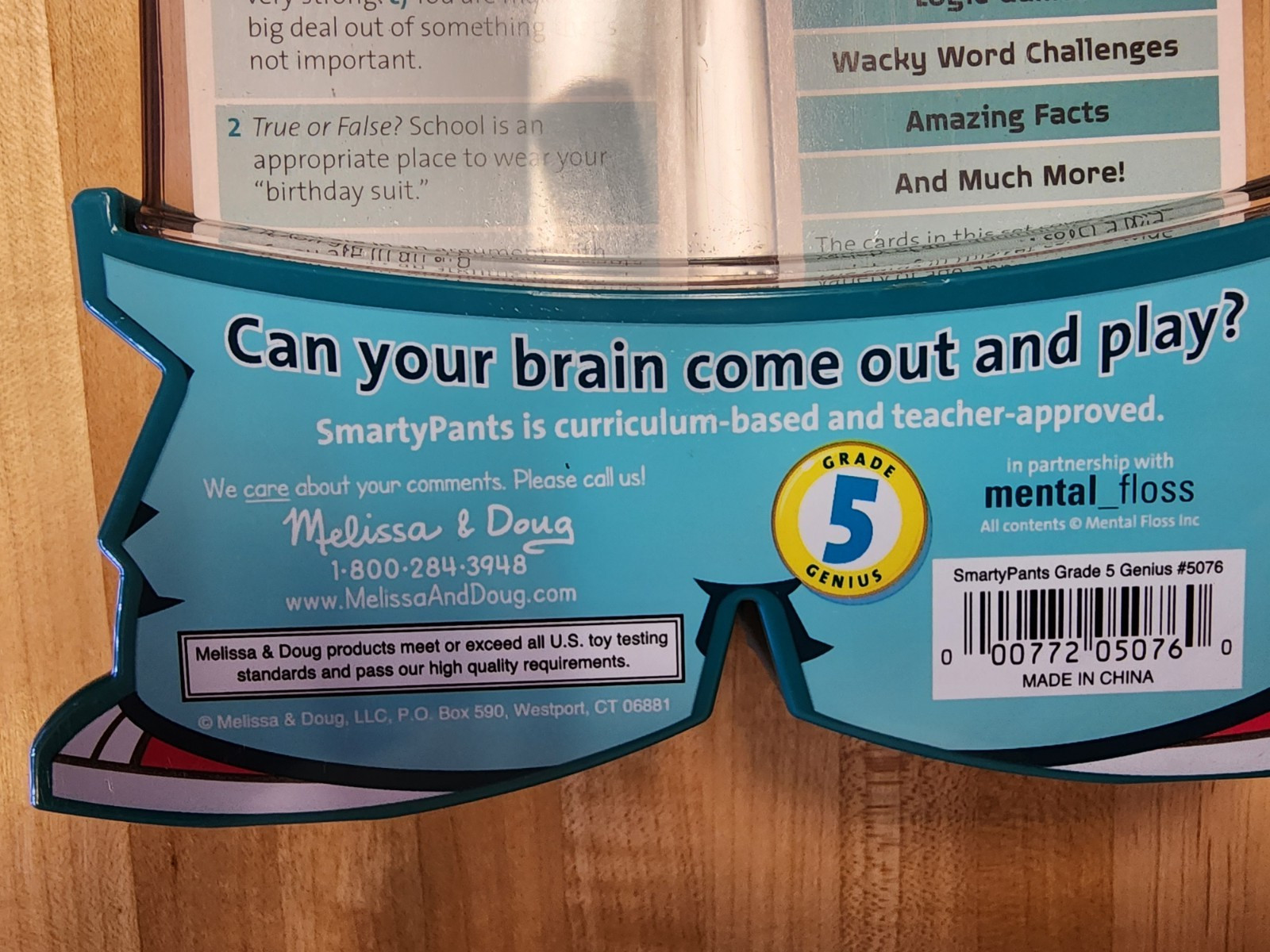 Melissa & Doug Smarty Pants 5th Grade Card Set – 120 Educational Cards