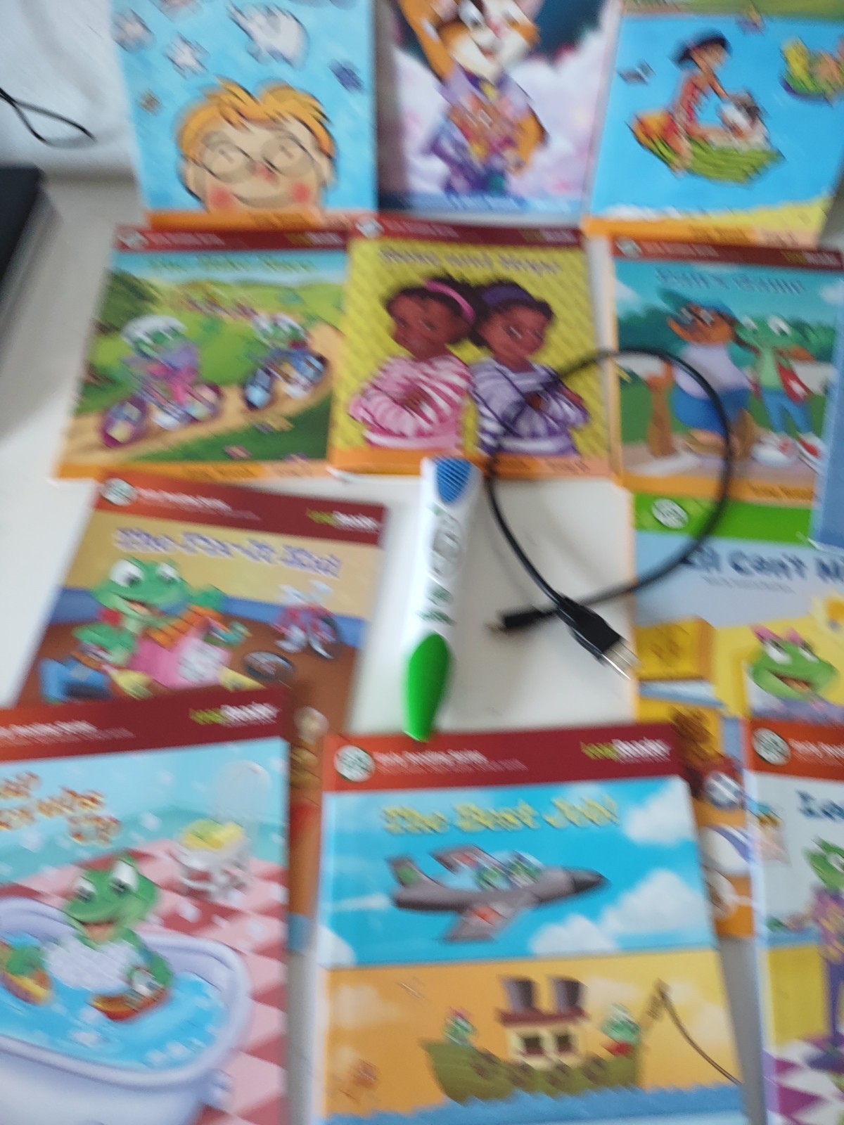 Leap Frog Leap Reader Reading Pen Leapfrog WORKs Book Lot Charger Learn To Read