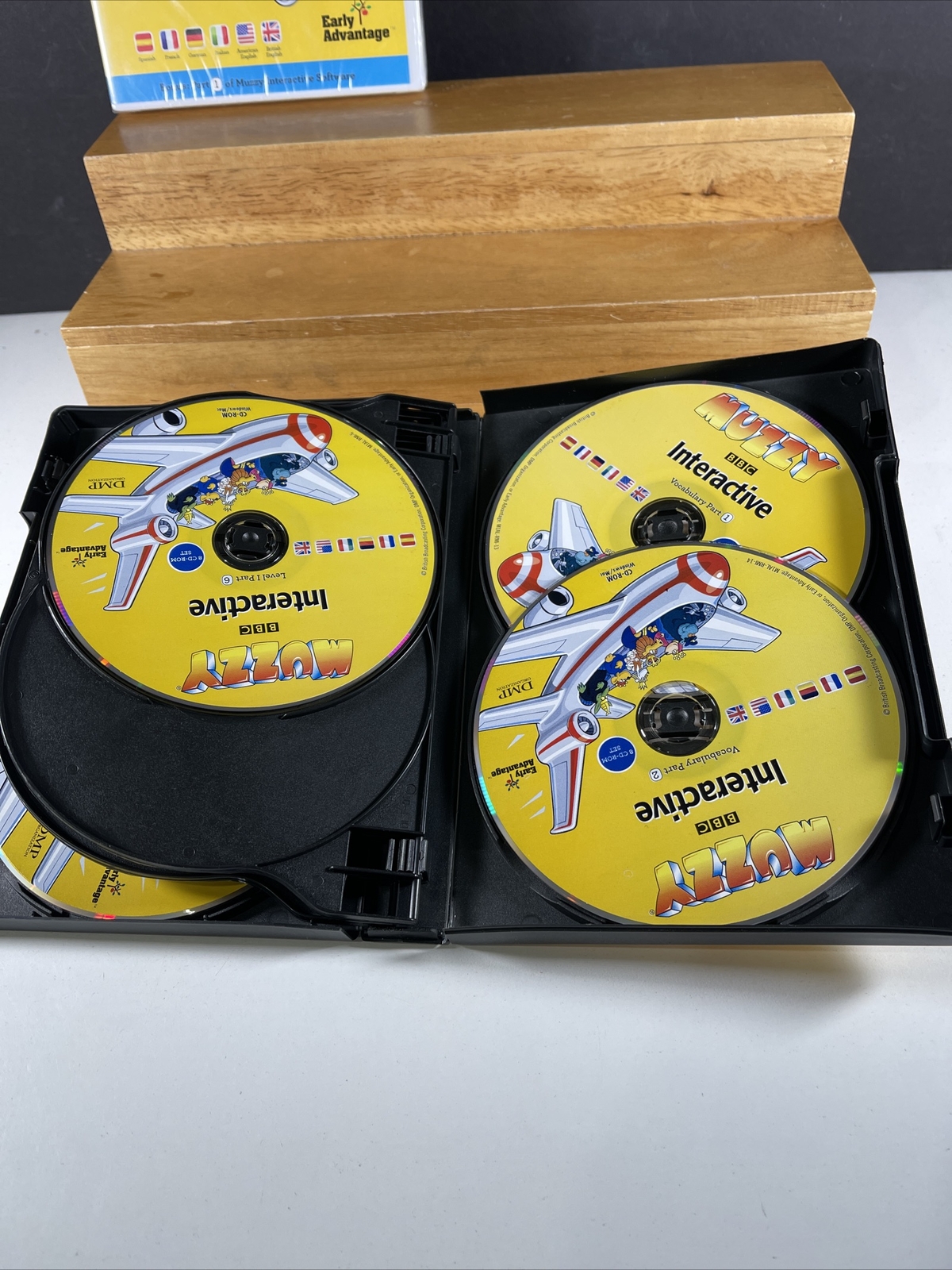 BBC Muzzy Multilingual Language Interactive DVD + SEALED BONUS!