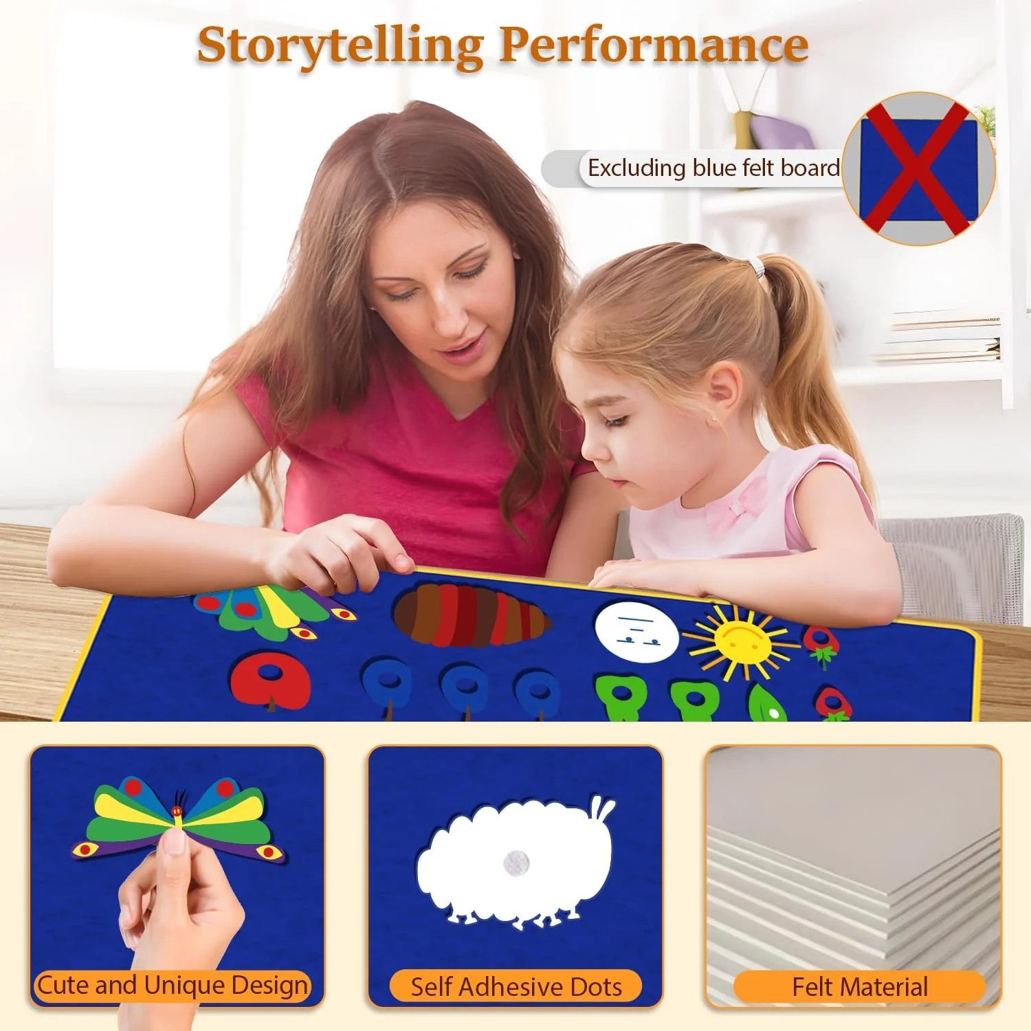 Very Hungry Caterpillar Felt Board Story Sets Preschool Learning Activities Todd