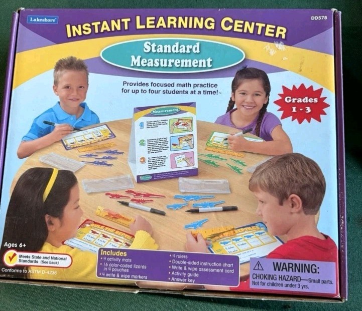 Lakeshore Instant Learning Center Standard Measurement Grades 1-3 Homeschool