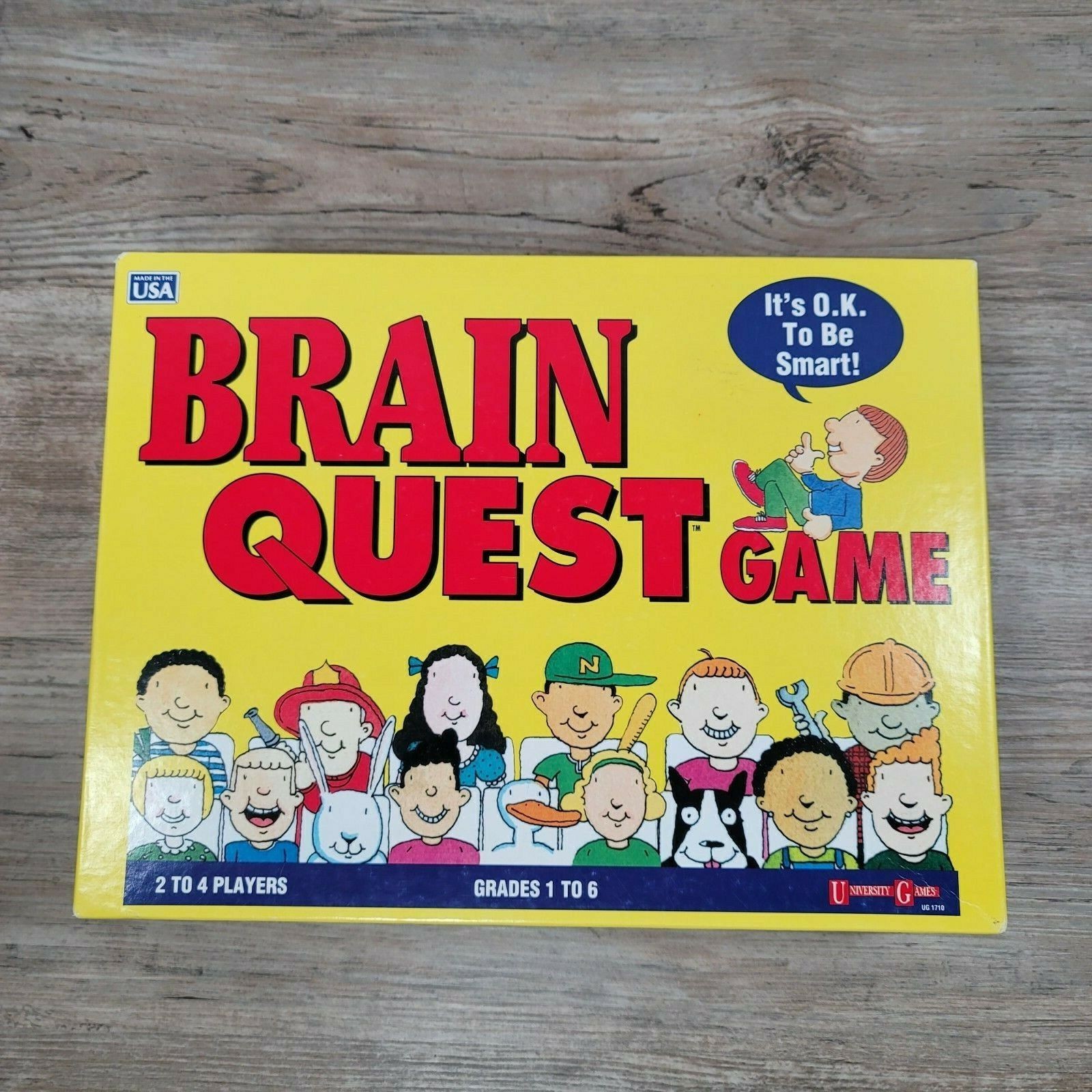 Brain Quest 90’s Game Grade 1-6 + Ask Me Trivia Math Science Social Studies Read