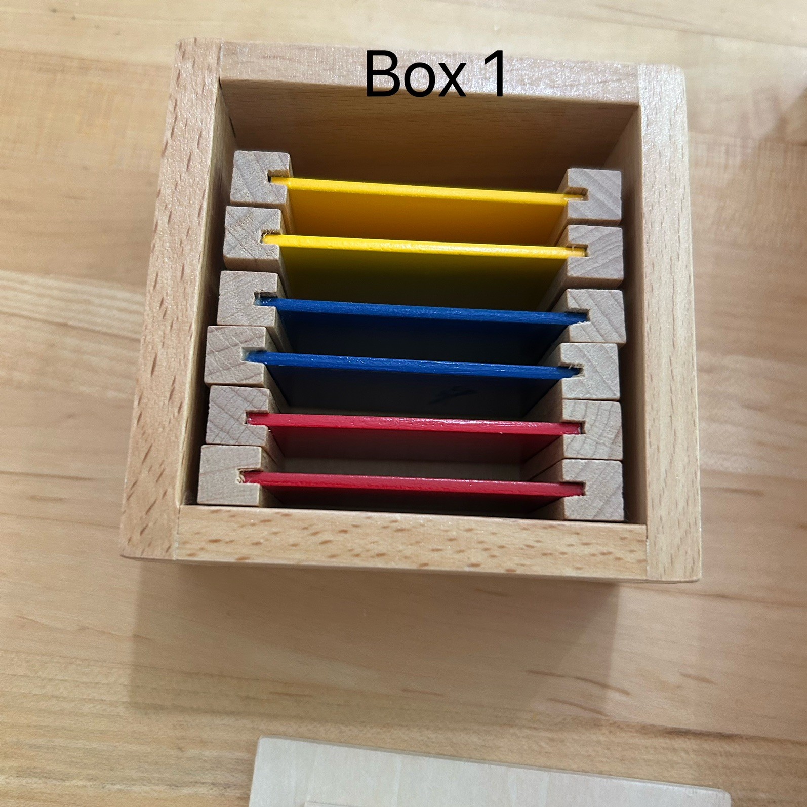 Montessori Color Tablets (Box 1, 2 &3)
