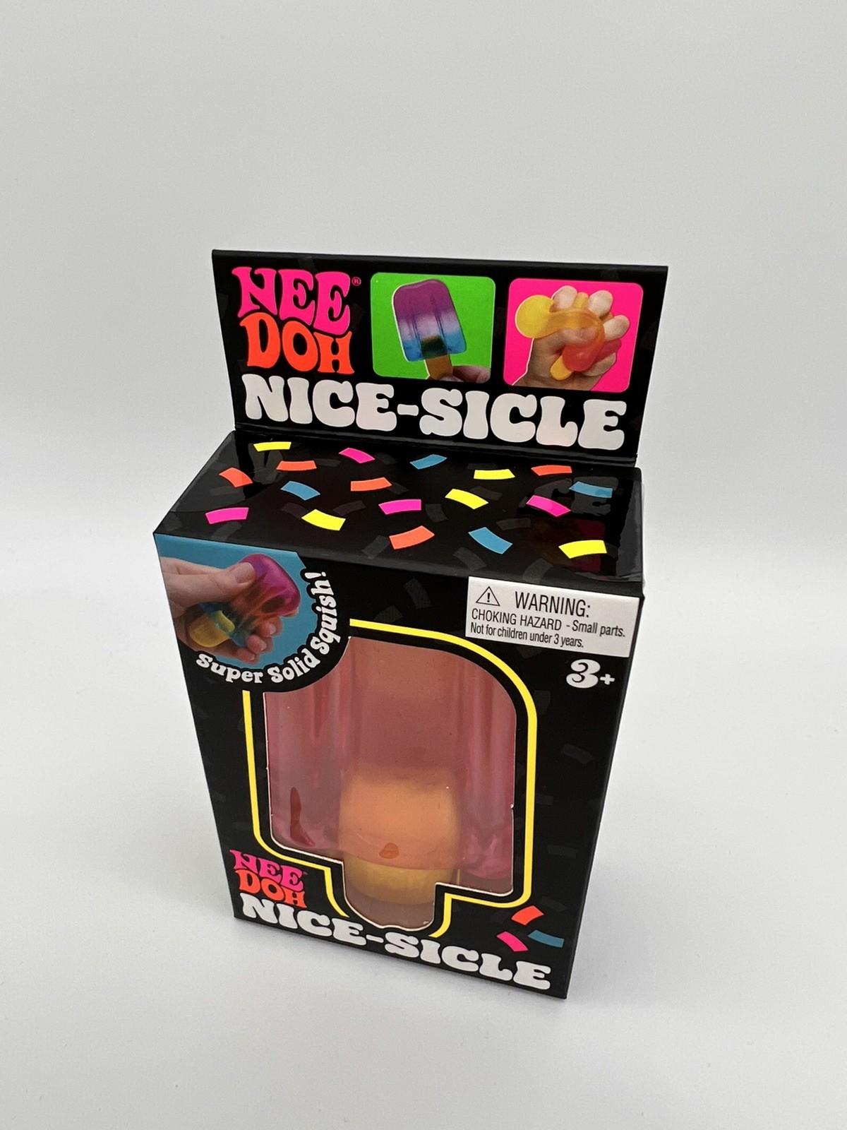 AUTHENTIC Nee Doh Nice-Sicle Popsicle Pink NEEDOH – NEW IN BOX US SELLER