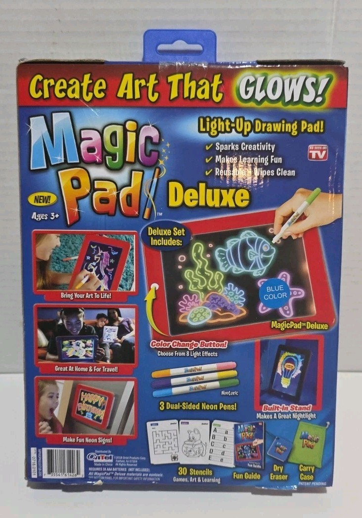As Seen On TV Magic Pad Light-Up Drawing Pad