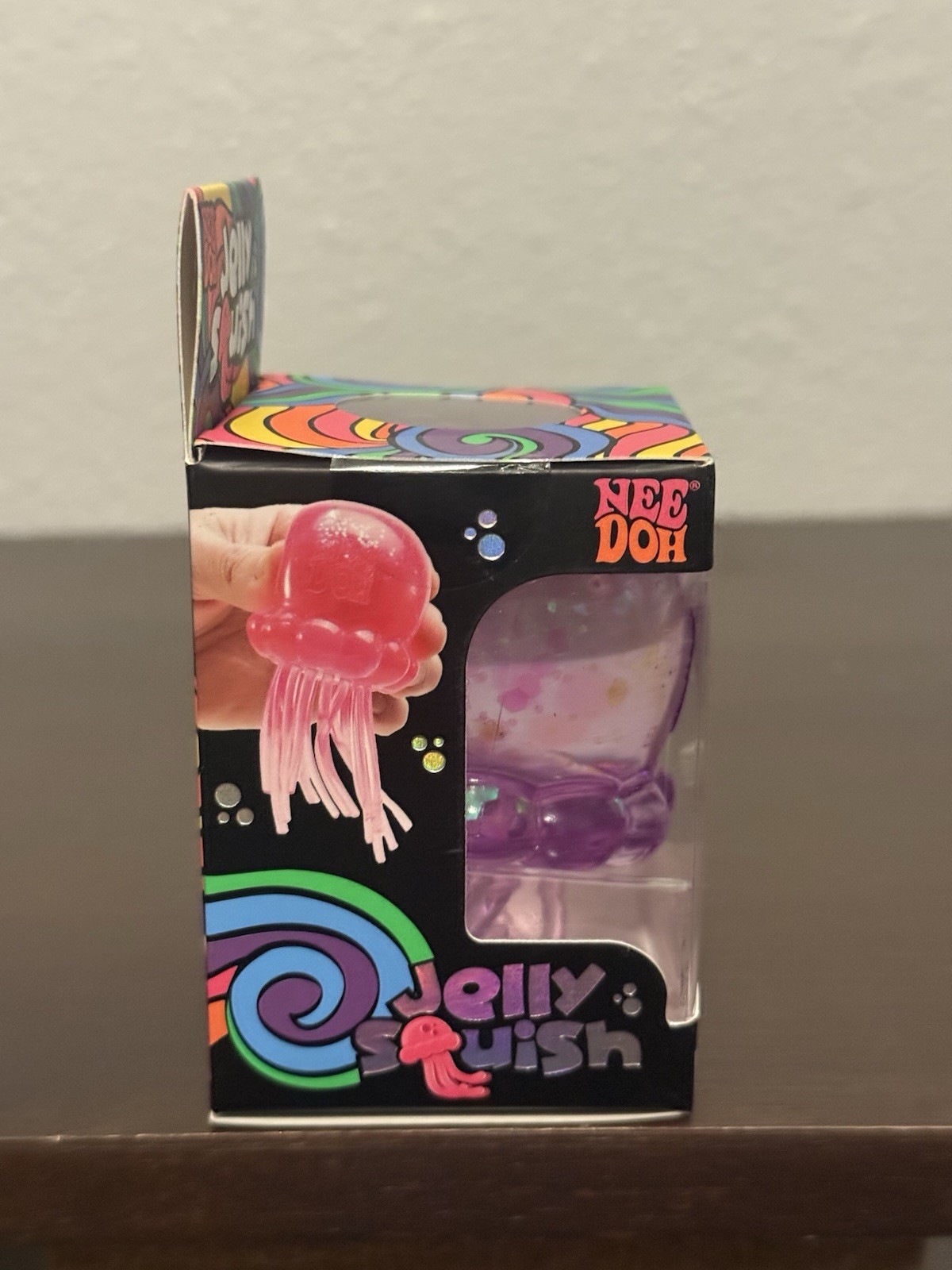 Authentic NeeDoh PURPLE Jelly Squish Jellyfish Fidget Sensory Toy – Fast SHIP