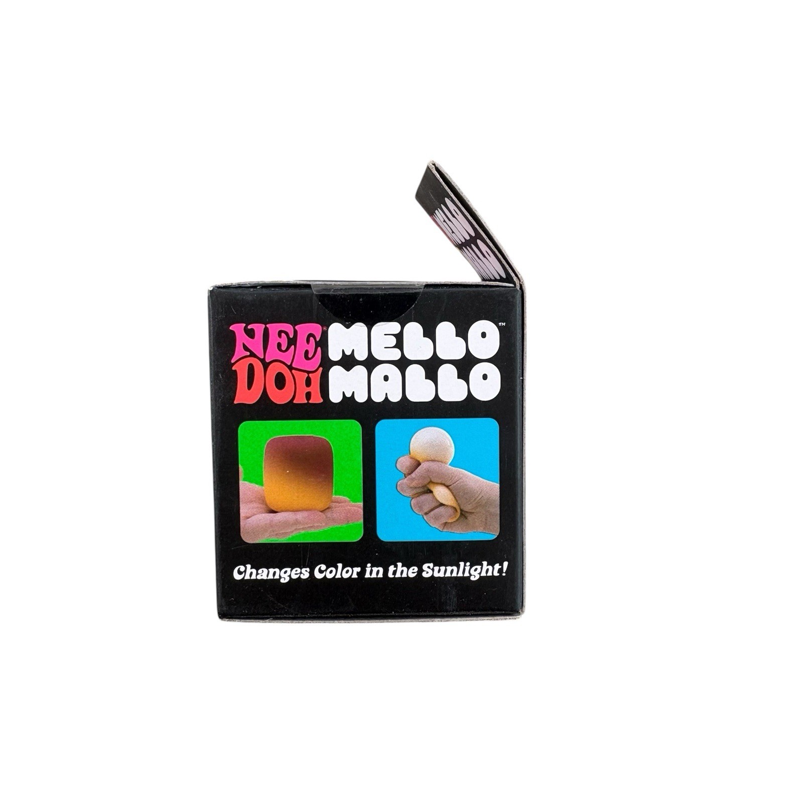 BLUE NeeDoh Mello Mallo Color Change Squishy, Nee Doh Mellow Mallow Squeeze Toy