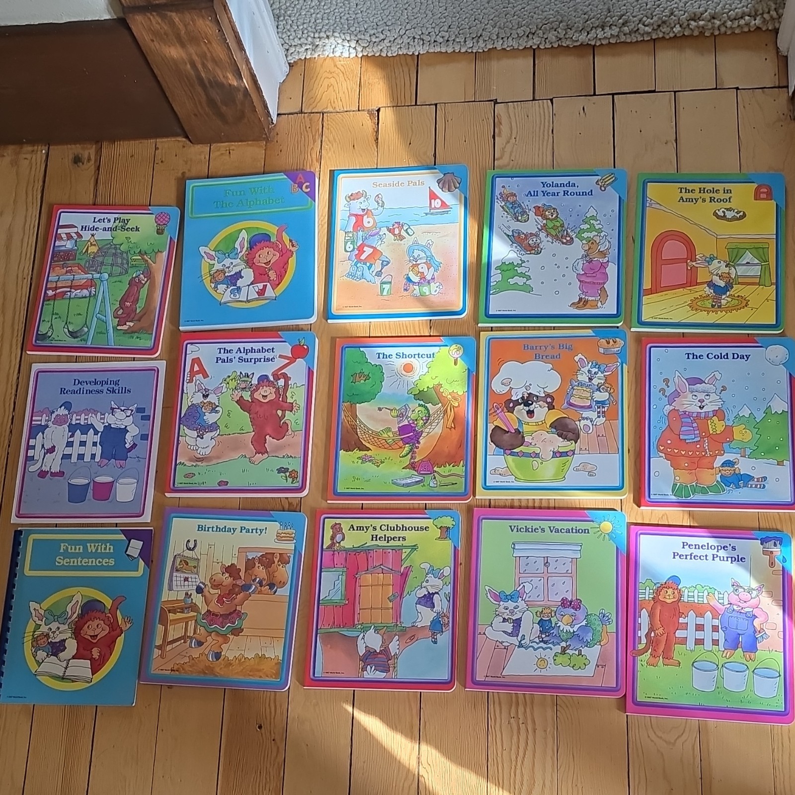 World Book Alphabet Pals Preschool Reading & Writing Set 1987 Ages 3-7 complete
