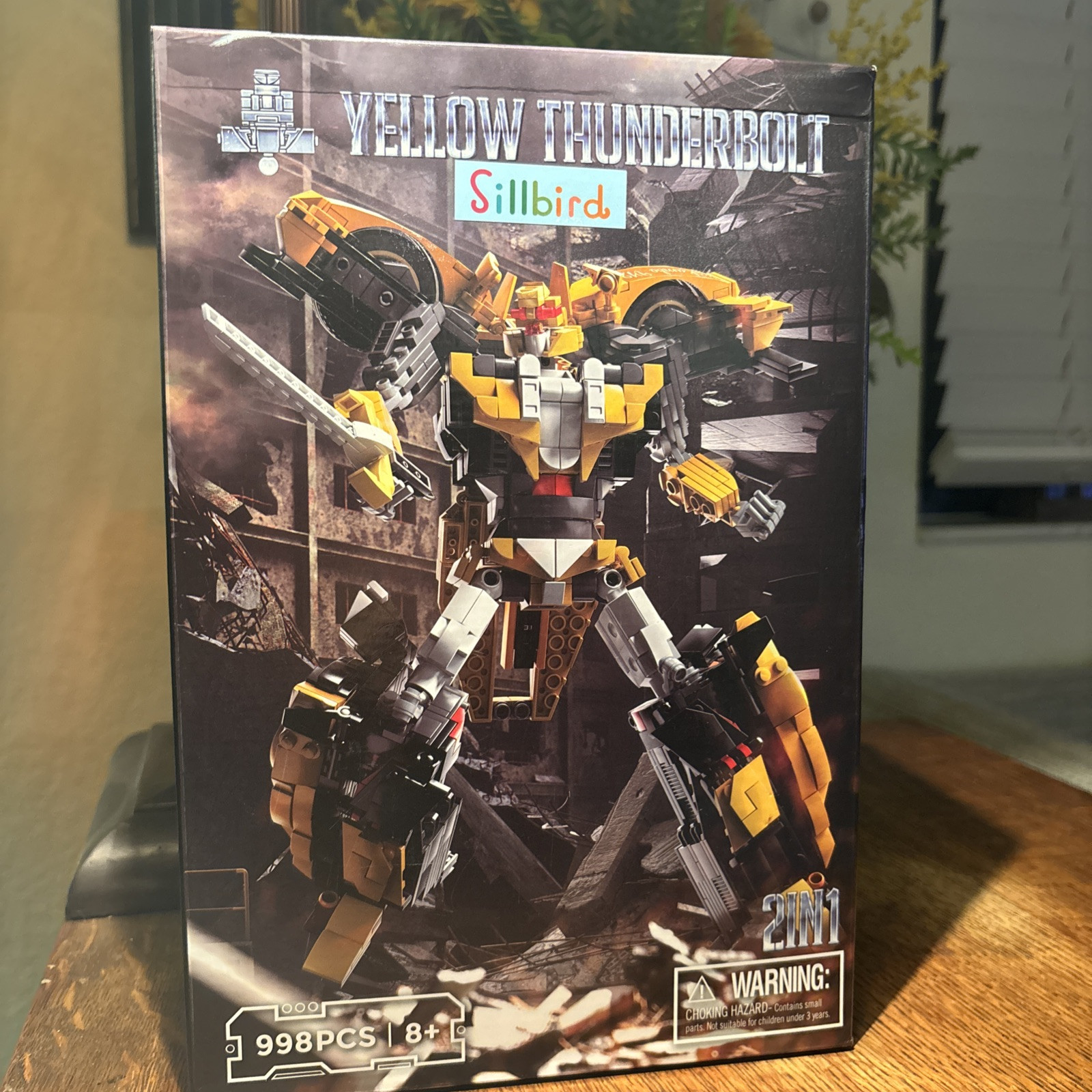 Sillbird Transforming Robot Building Toy Sets for Adults or Kids Aged 8-16