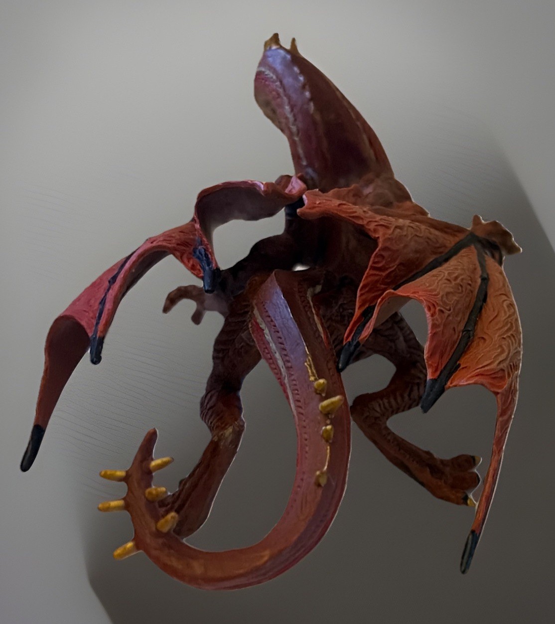 Red Mountain Dragon Action Figure Fantasy, 2008 Safari Ltd.