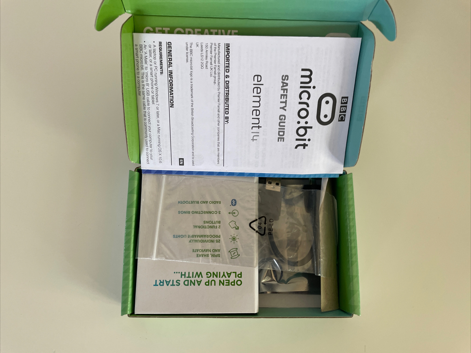 BBC Micro Bit Go Bluetooth Young Inventors Minds Computer Learning Toy