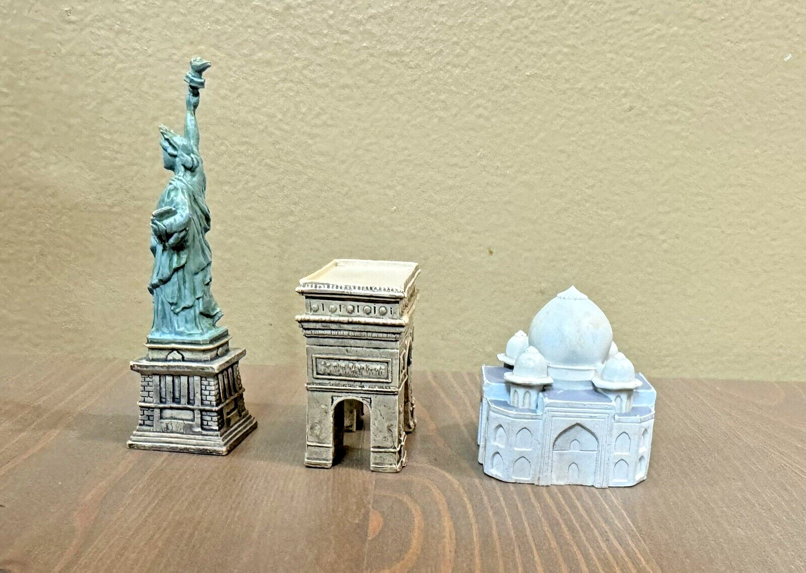 Lot of 3 Toob Safari Ltd Educational Around The World Mini Figure Buildings