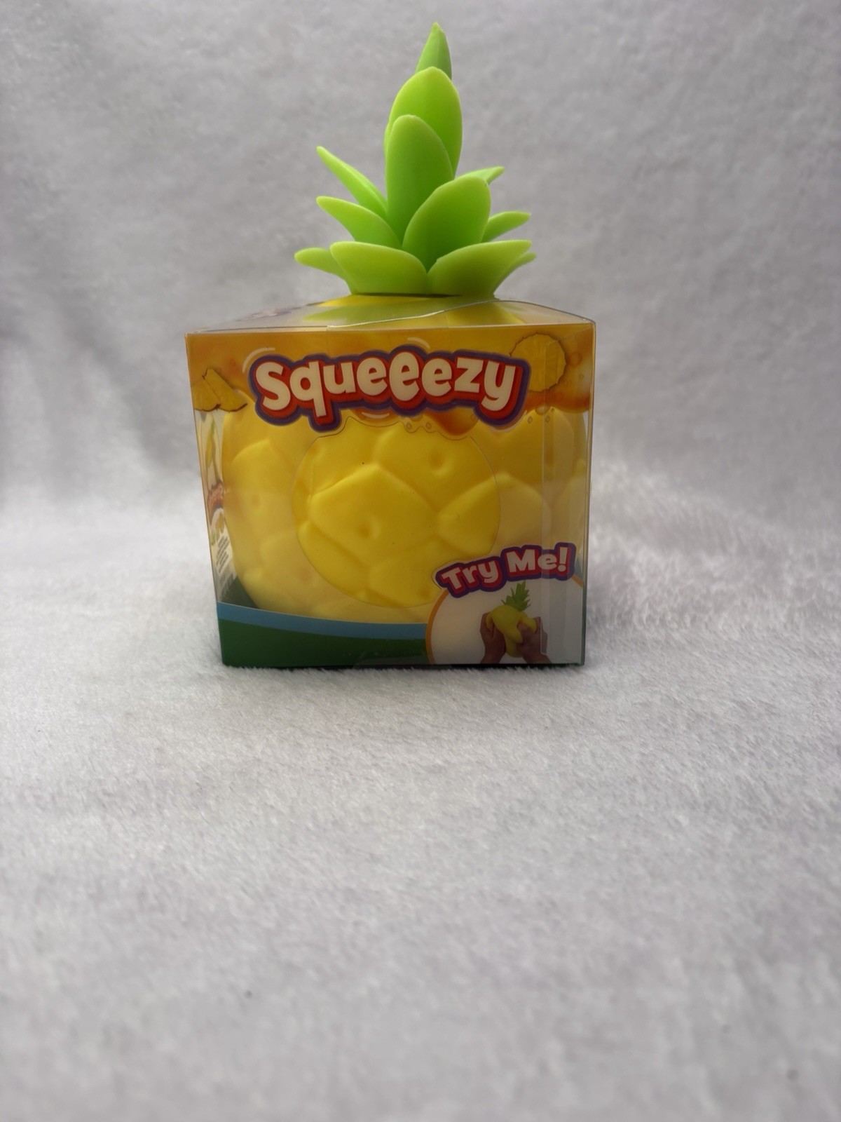Sunny Days Squeeezy Viral Pineapple Sensory Fidget Toy New Sealed Shipped Fast!