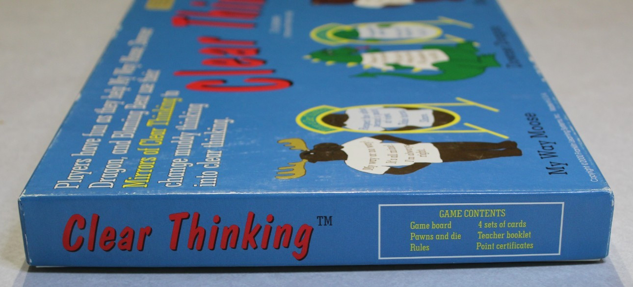 Homeschool Franklin Learning System Clear Thinking Gr 2-5 Interactive Board Game