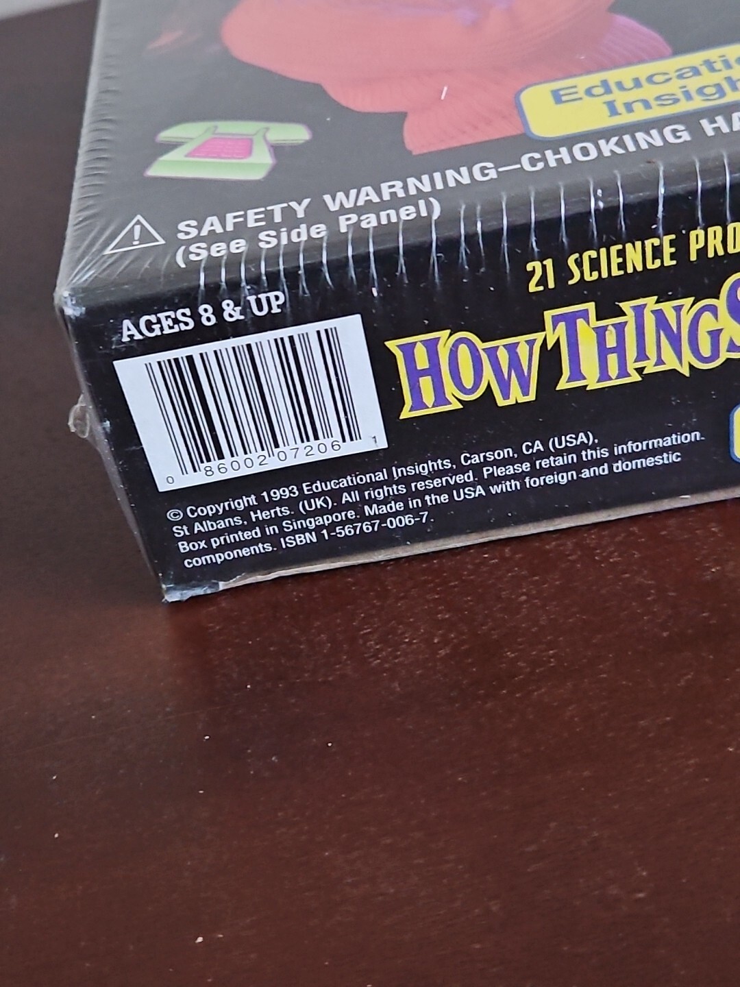 Brand New Vintage 1993 Educational Insights How Things Work 21 Science Projects