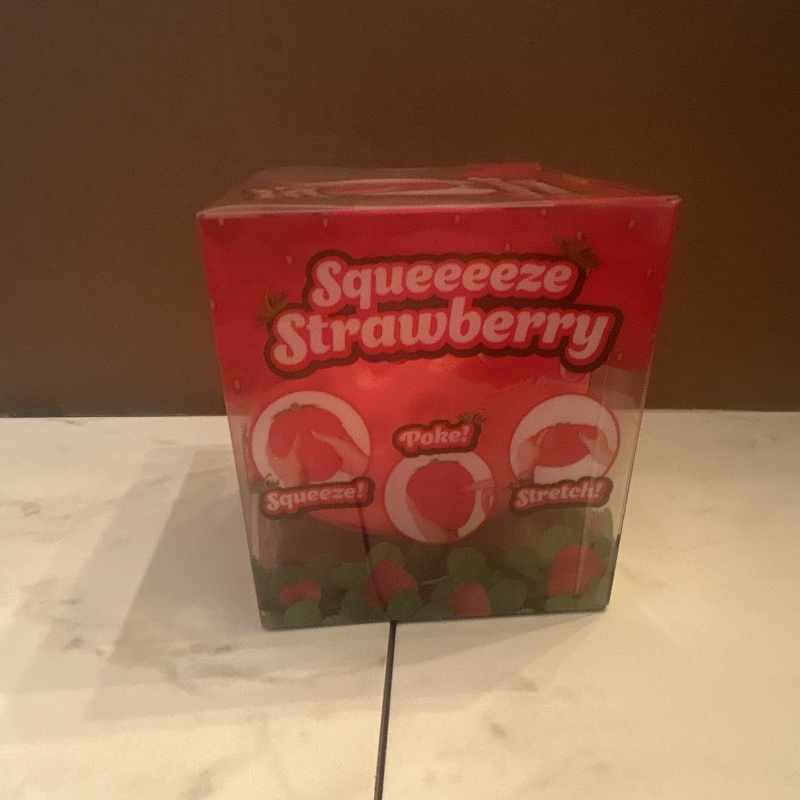 Sunny Days Entertainment Strawberry Squish 🍓 Squeeeze Toy❤️