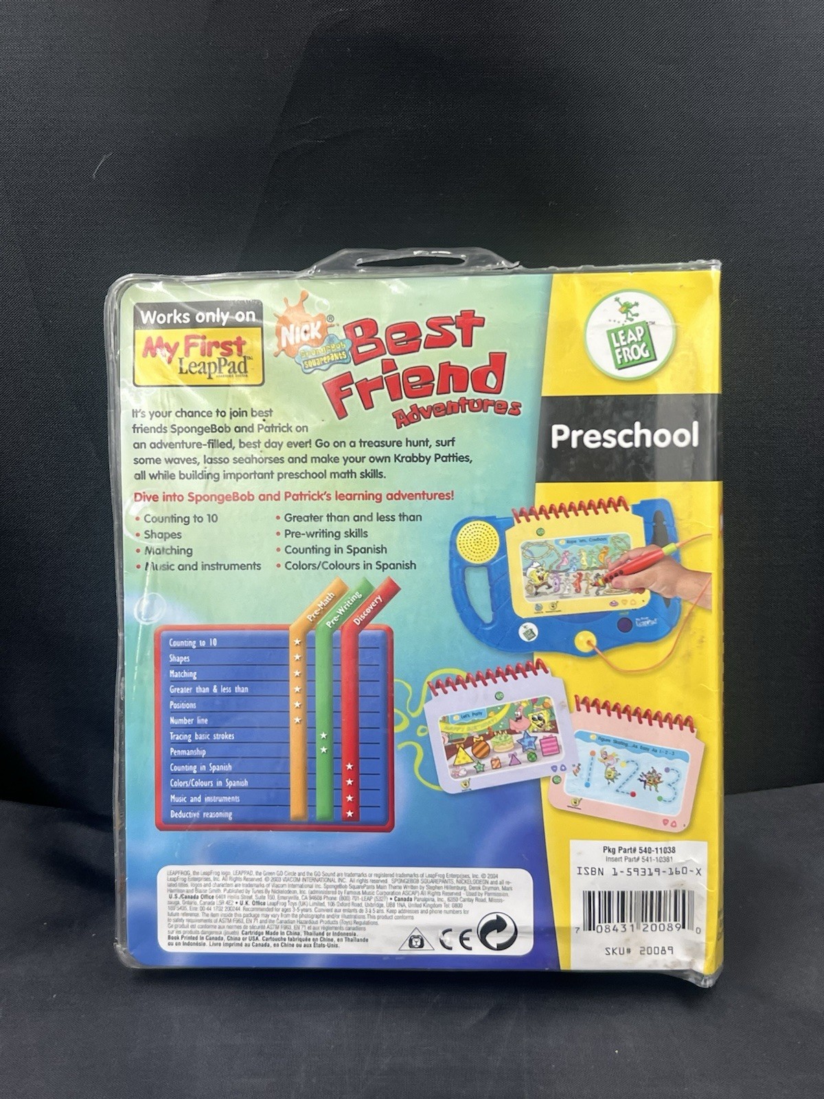 LeapFrog My First LeapPad Learning System Books & Cartridges Lot Of 6 Complete