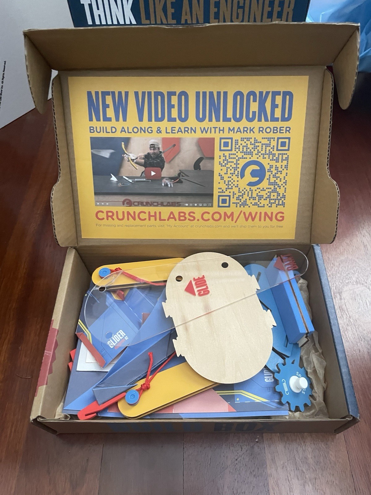Pre-built – CrunchLabs Airplane Launcher Box 11 – READ DESCRIPTION