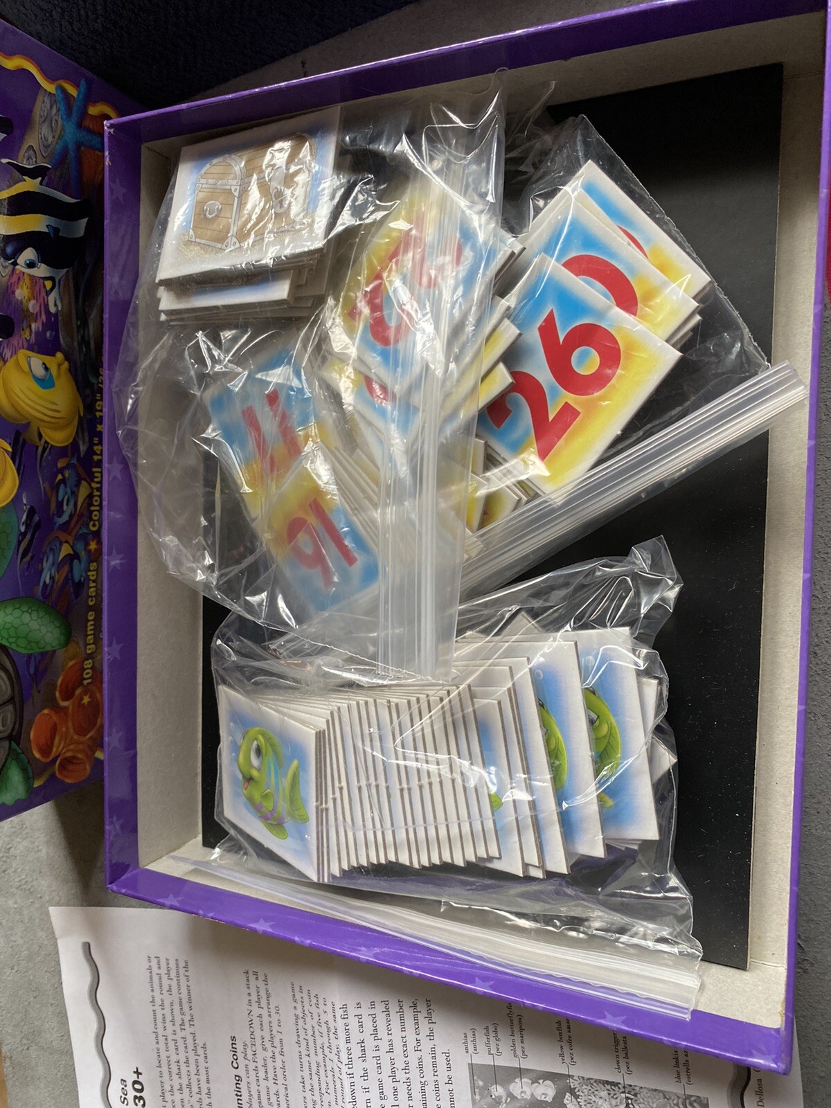 1-2-3 Treasures in the Sea Counting Up to 30 LEARN NUMBERS Game