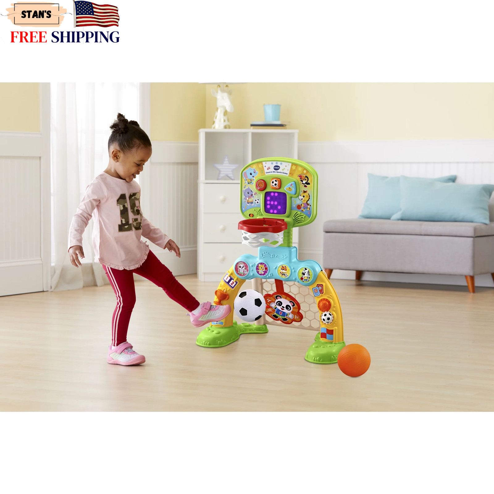 Count & Win Sports Center with Accessories Baby and Toddler Toys FREE SHIPPING