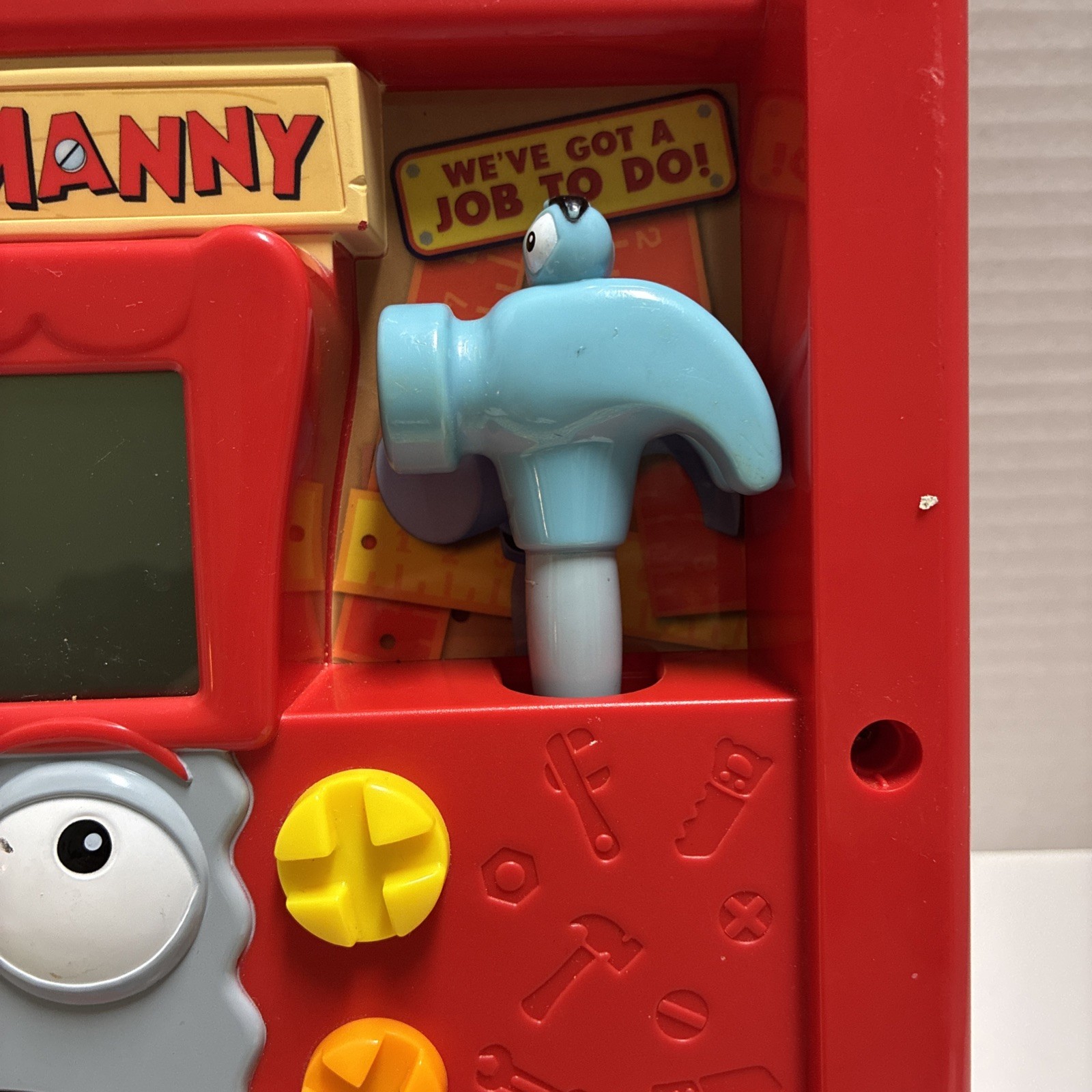 Vtech Disney Handy Manny Construction Learning Laptop Tested Missing Screw D