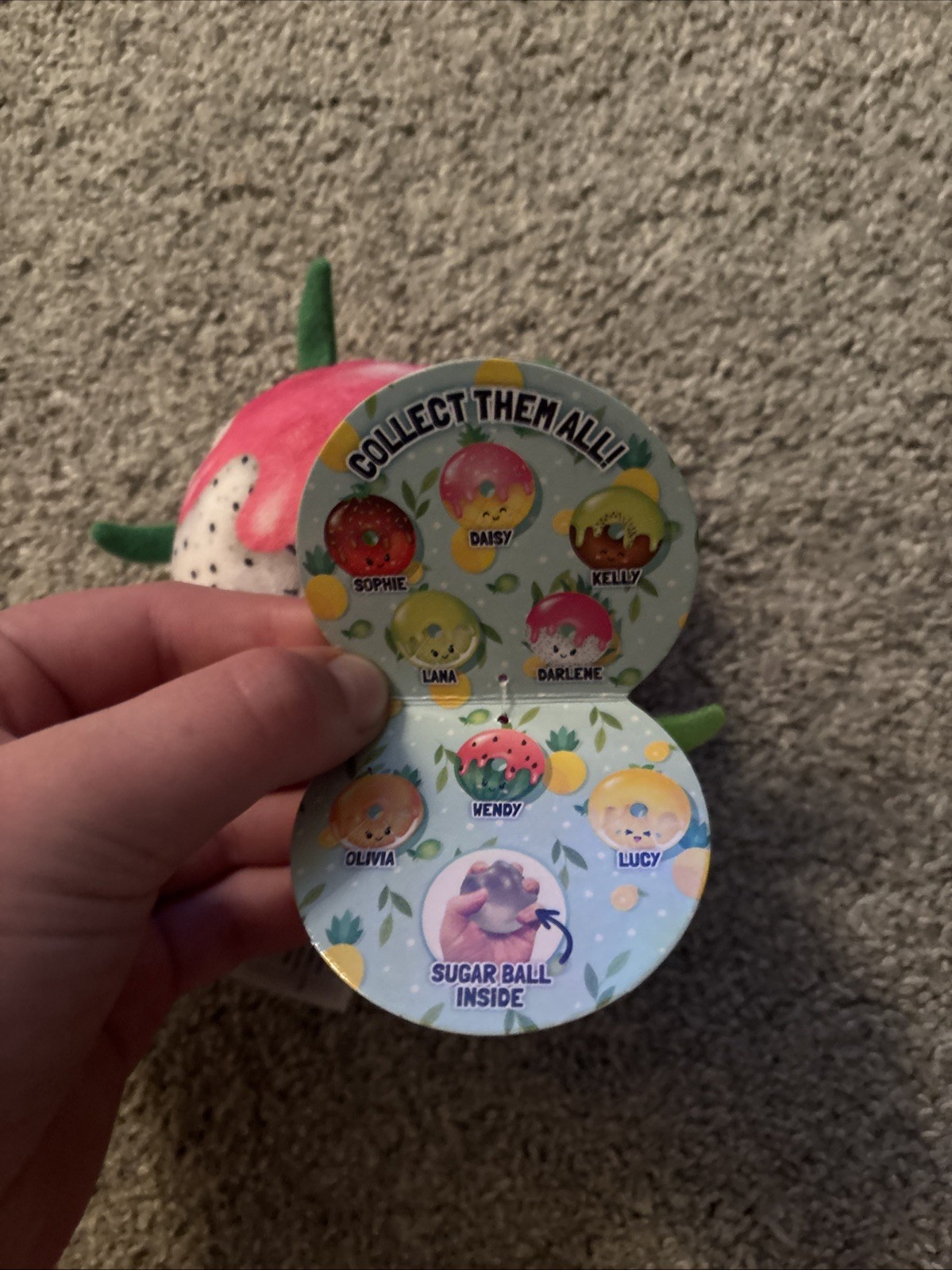 Squishy Dragon Fruit Top Trenz With Soft Cover