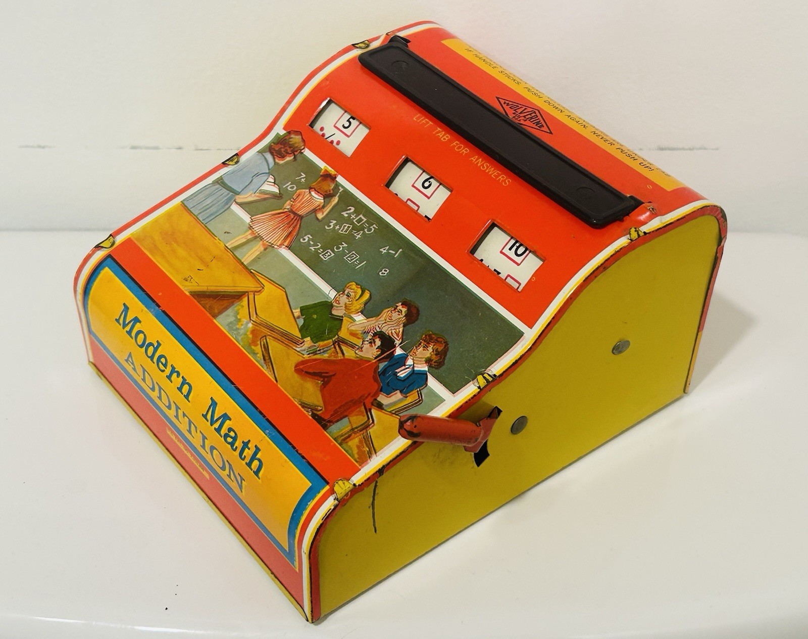 Wolverine Modern Math Addition Tin Educational Mathematics Toy