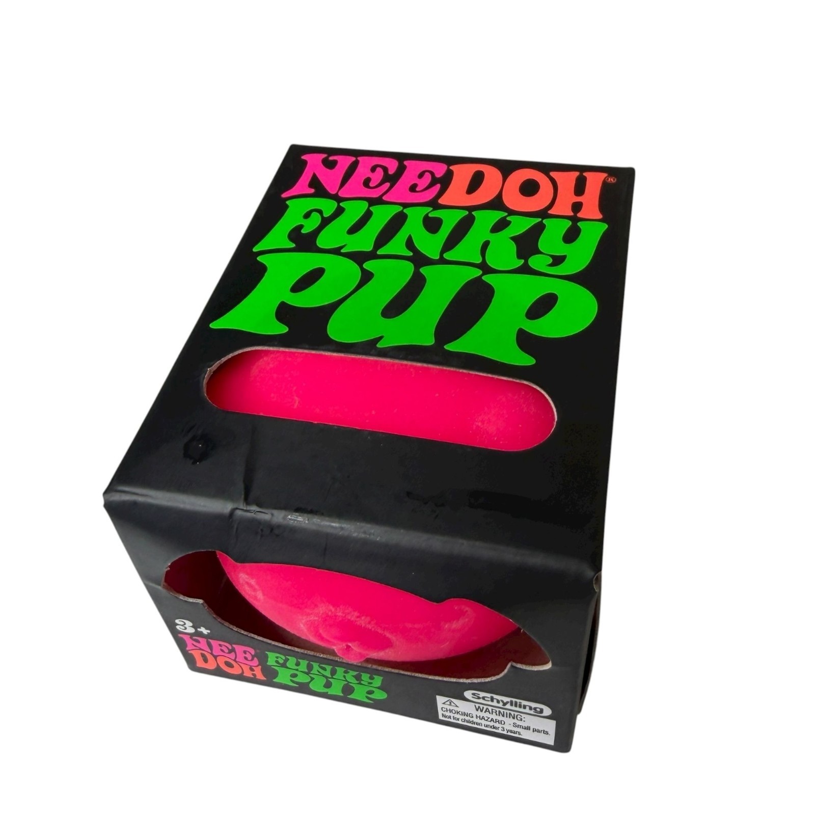 NeeDoh Funky Pup Pink Schylling New in Box