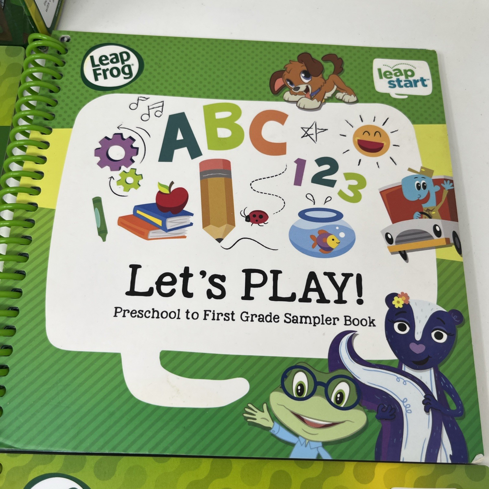 Leap Frog LEARN TO READ Volume 1 6 Books for Ages 4-7 Leap Start 3D