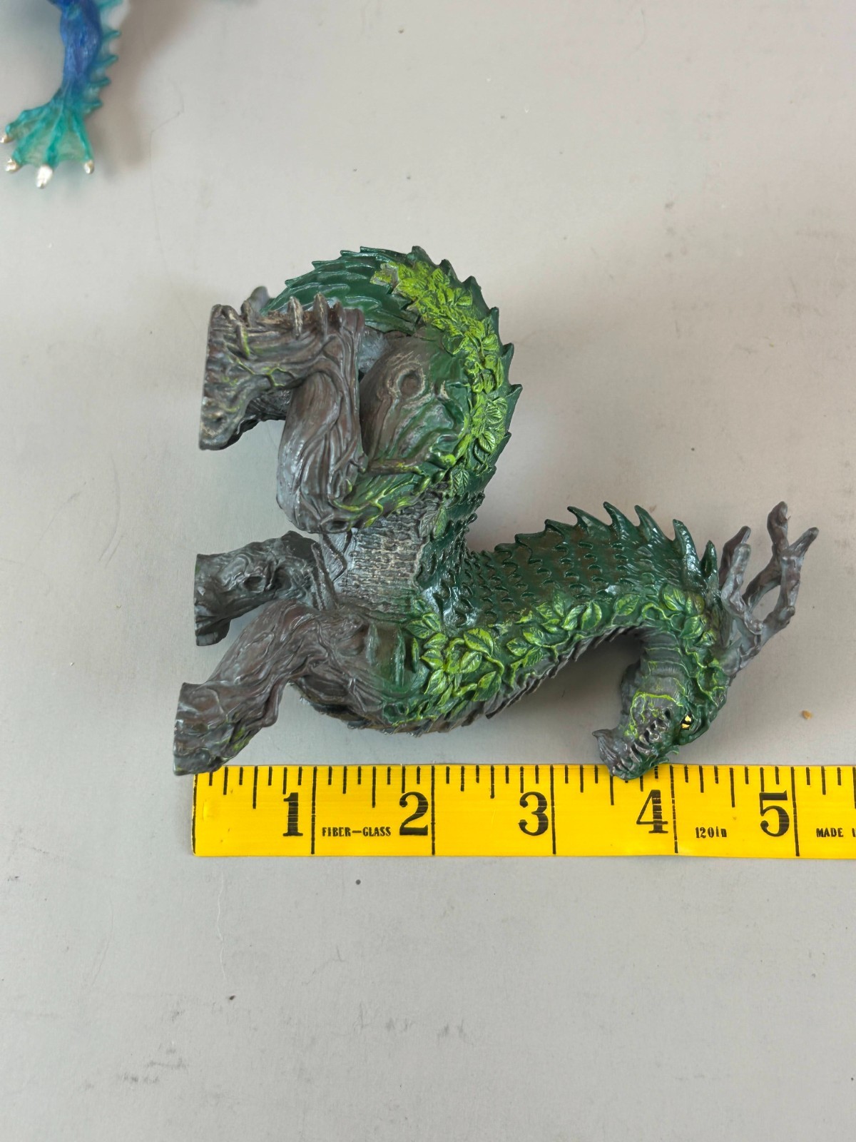 Green Forest & Blue Water Fantasy Dragon Figures Safari Ltd. Mythical Preowned