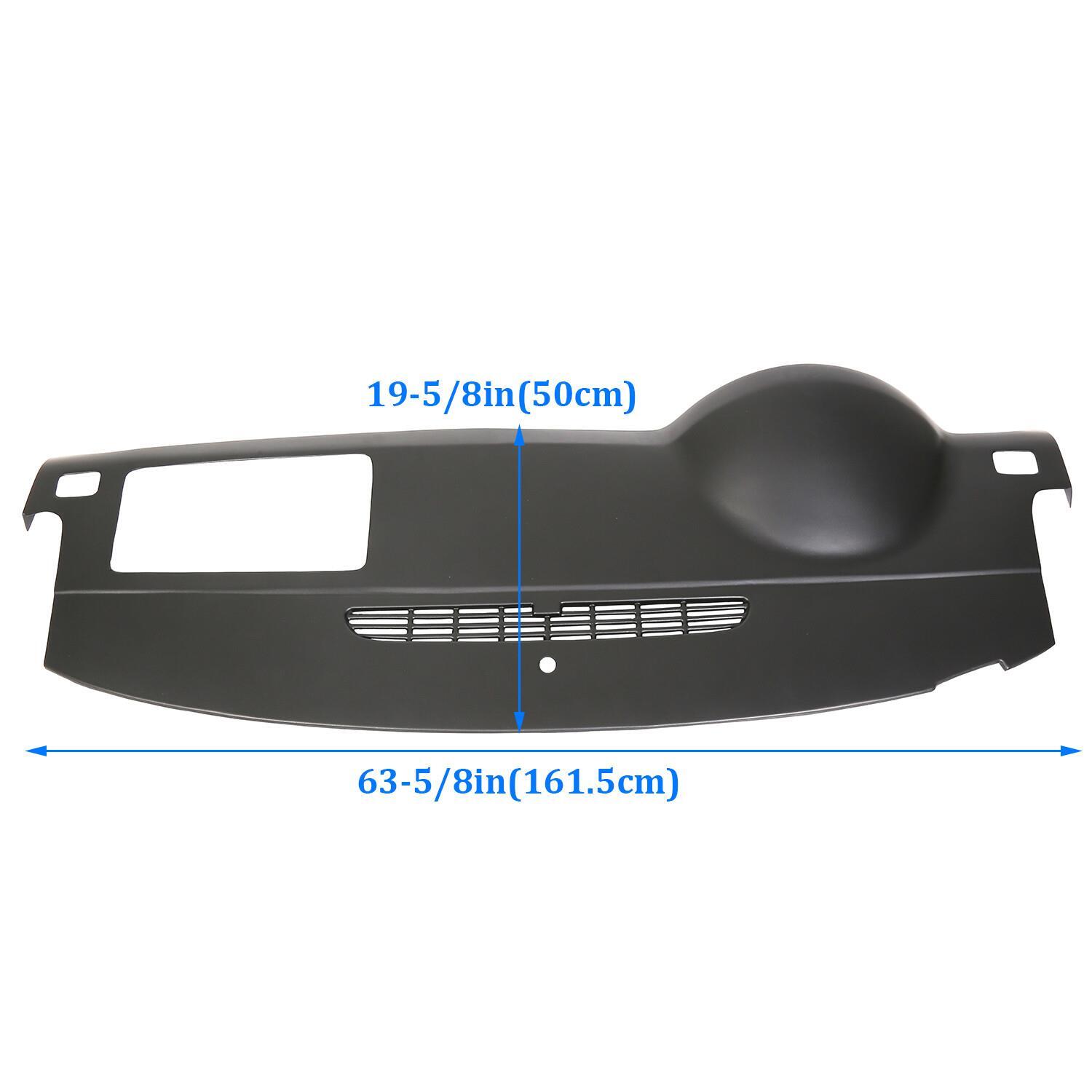 FOR 2007-2014 TAHOE SUBURBAN GMC YUKON DASH BOARD CAP DASHBOARD COVER OVERLAY